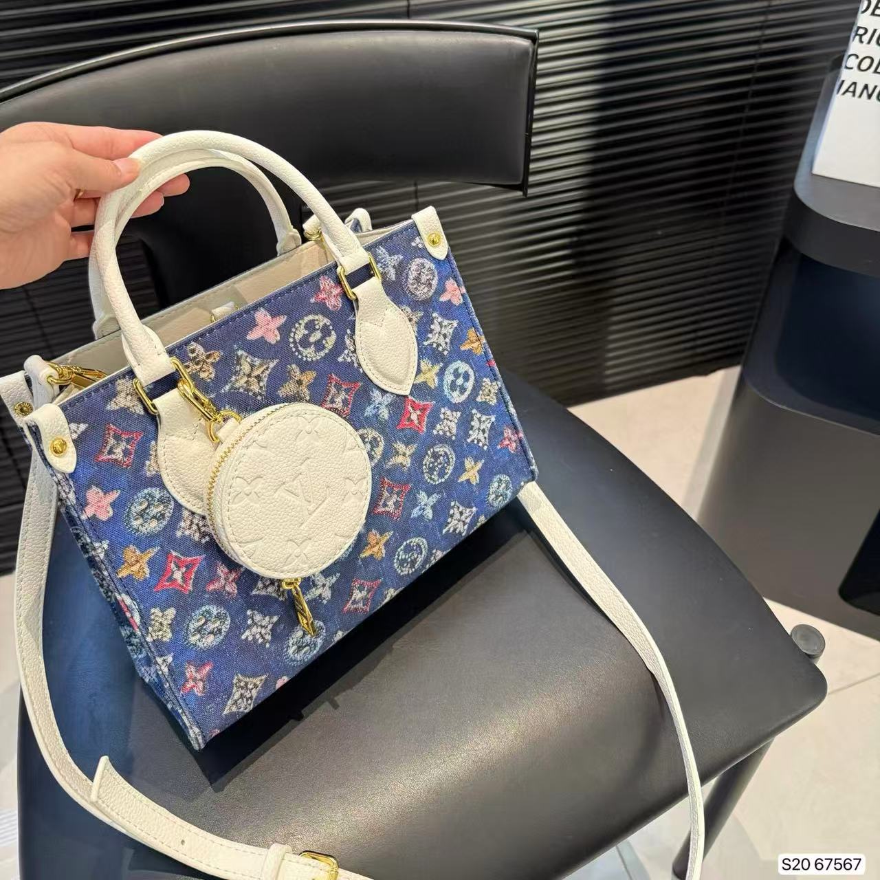 LVプリントハンドバッグ【50％割引+送料無料】