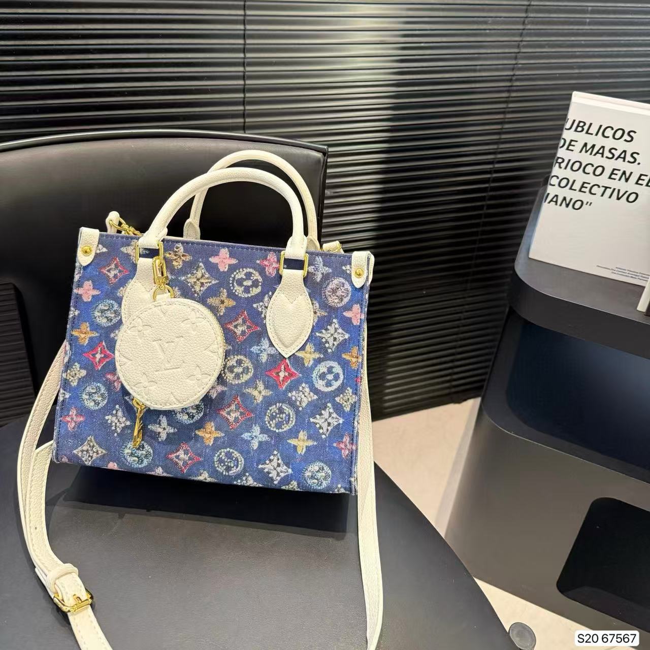 LVプリントハンドバッグ【50％割引+送料無料】