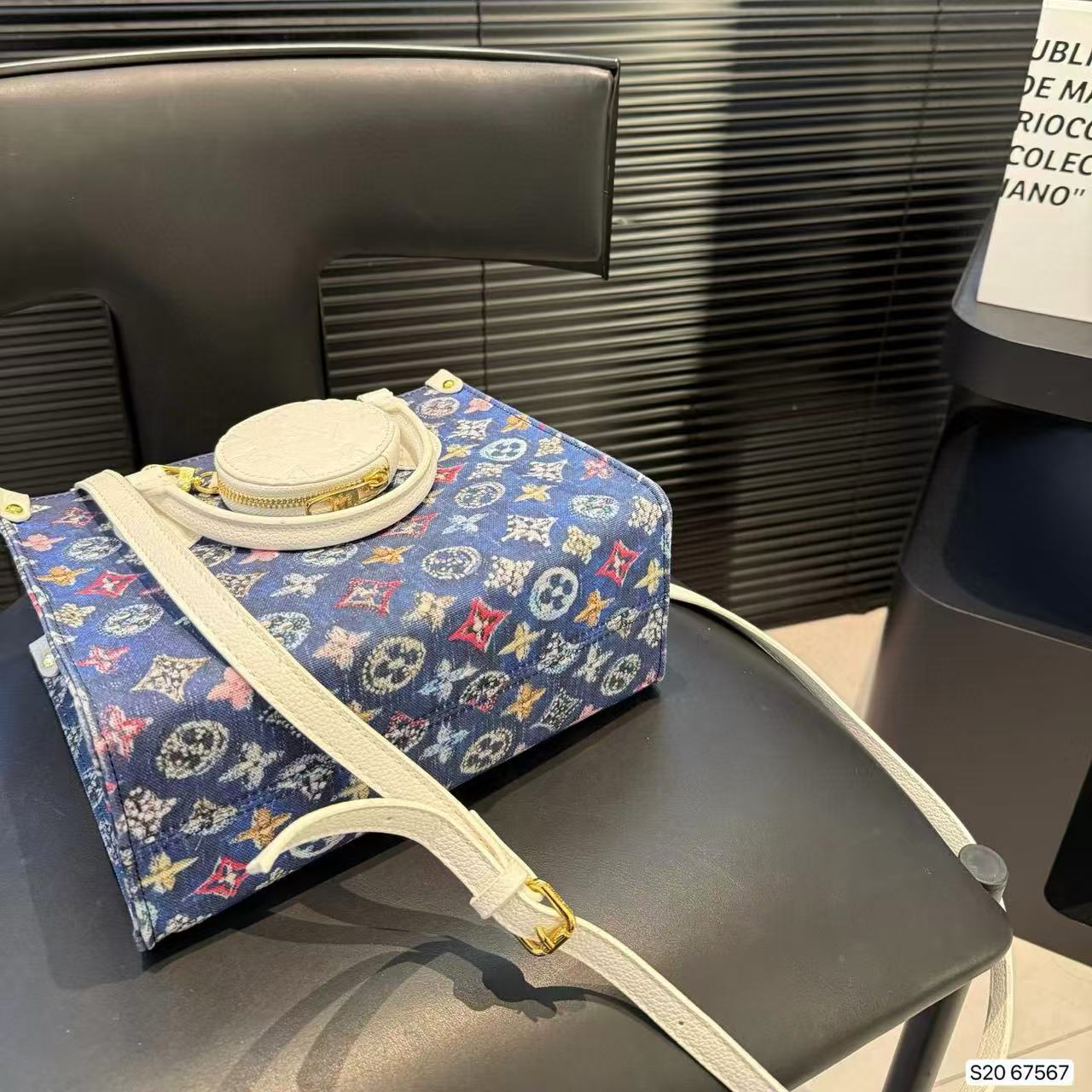 LVプリントハンドバッグ【50％割引+送料無料】