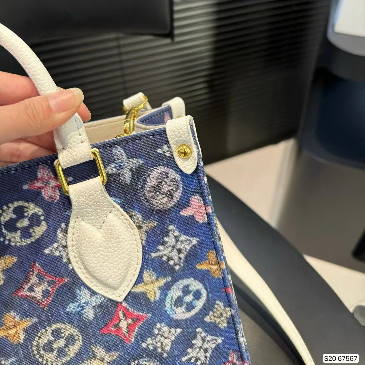 LVプリントハンドバッグ【50％割引+送料無料】