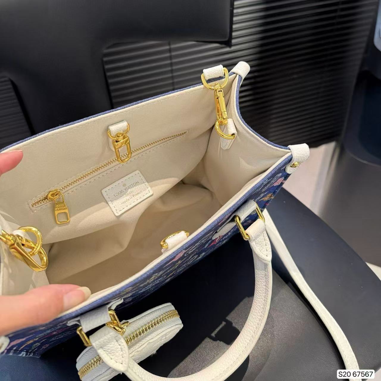 LVプリントハンドバッグ【50％割引+送料無料】