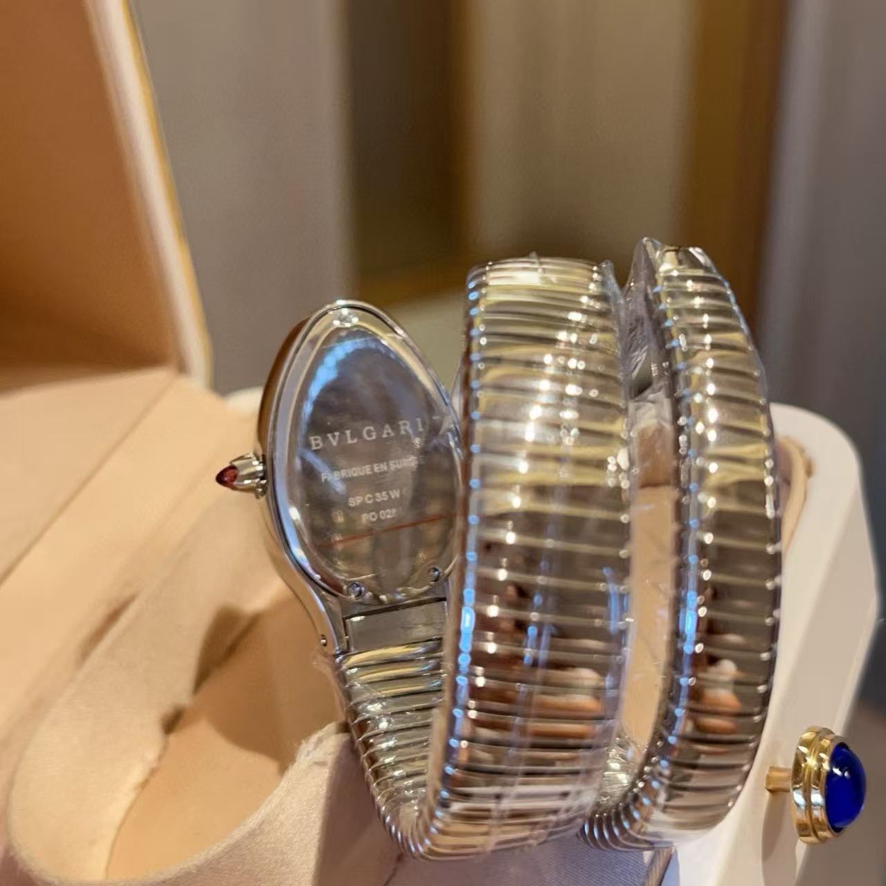 BVLGAR1 ダイヤモンドセット スネークウォッチ【50％割引+送料無料】