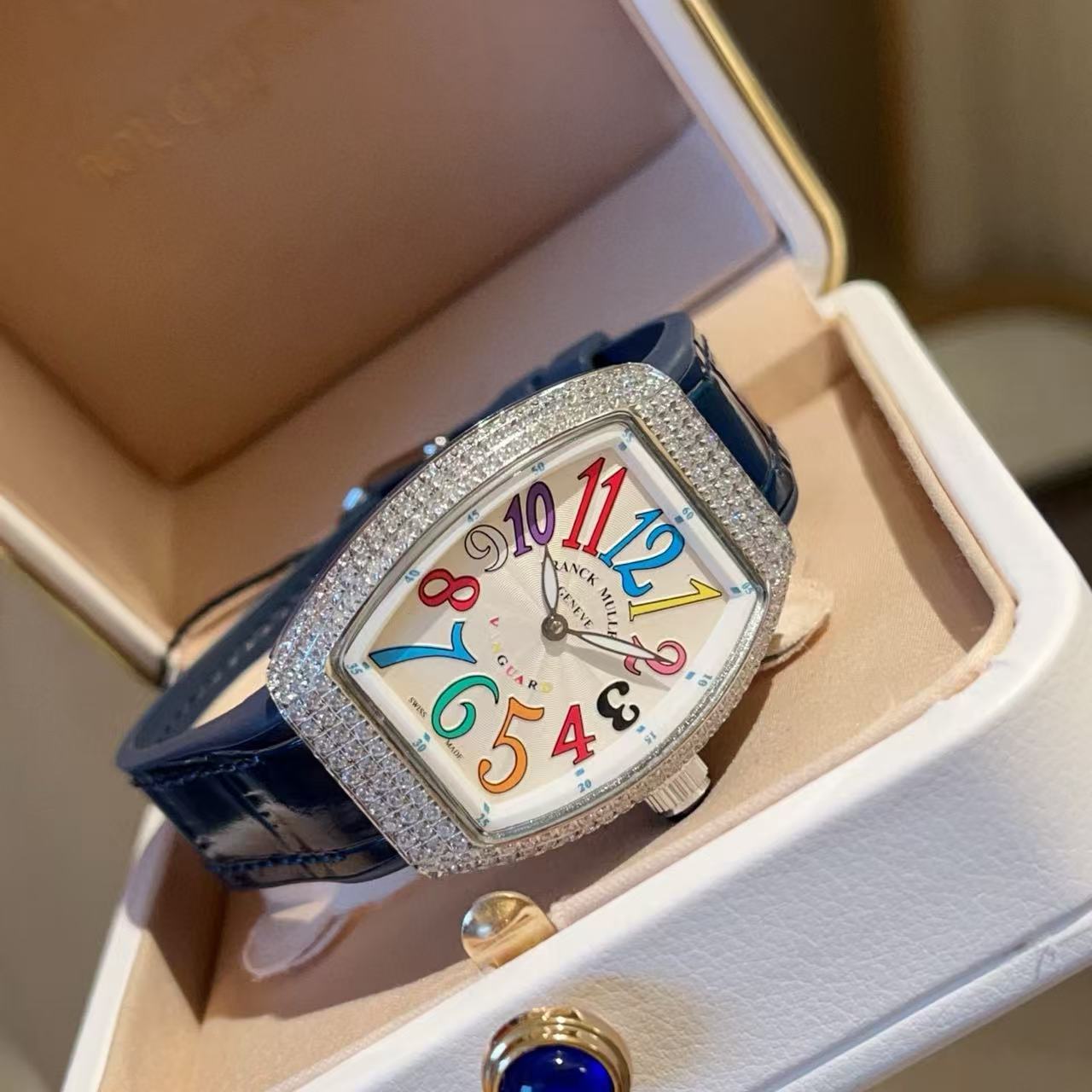 Frank Mul1erトノー型のレディース腕時計【50%割引+送料無料】