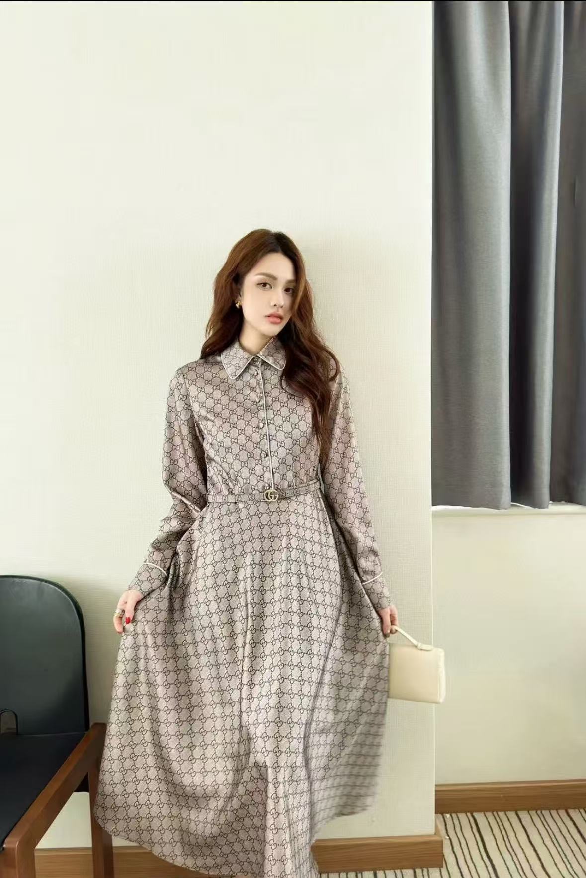 CHANE1 高品質GGジャカードドレス【50％割引+送料無料】