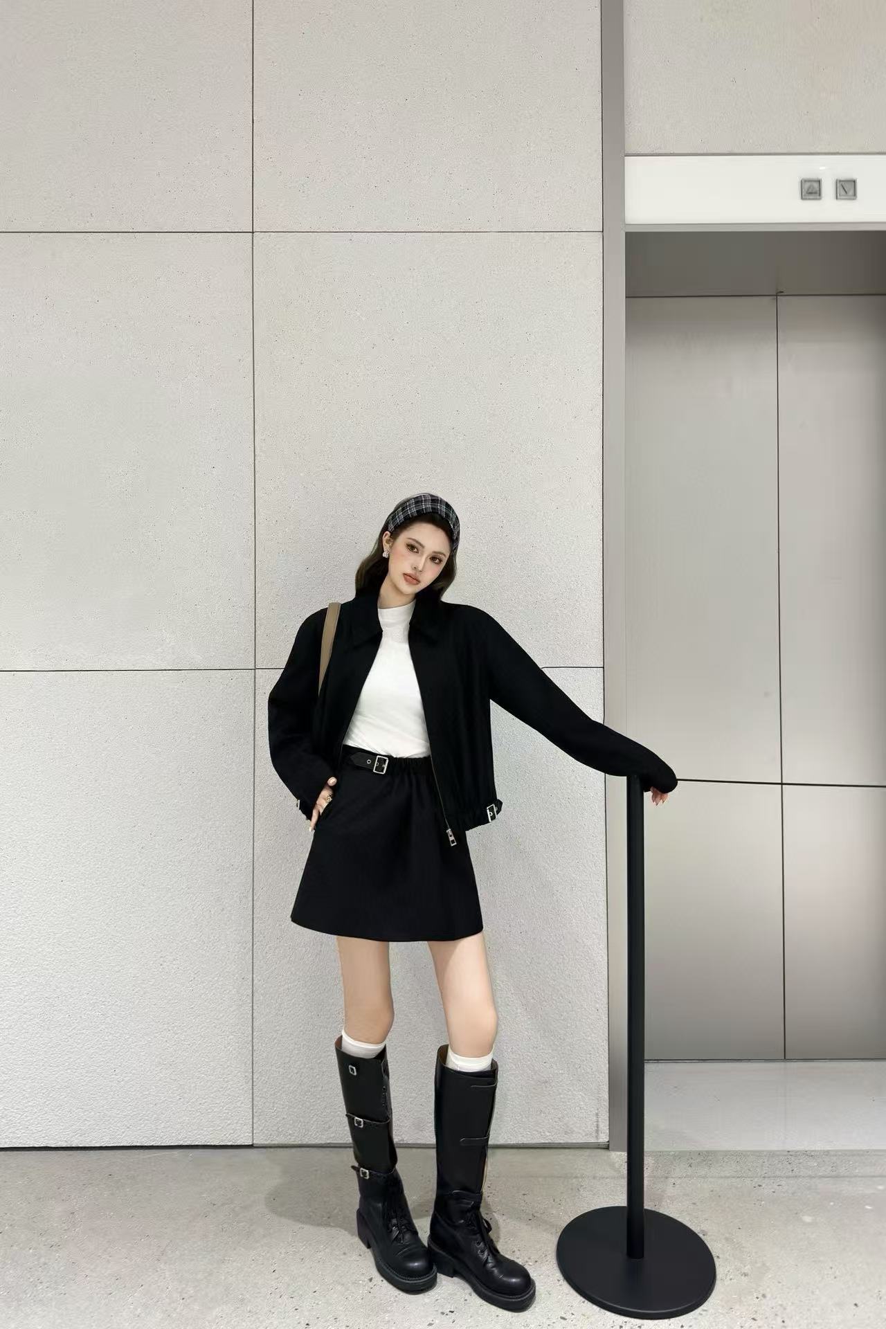 L0WEW ミニマリスト ジップアップ ジャケット【50％割引+送料無料】