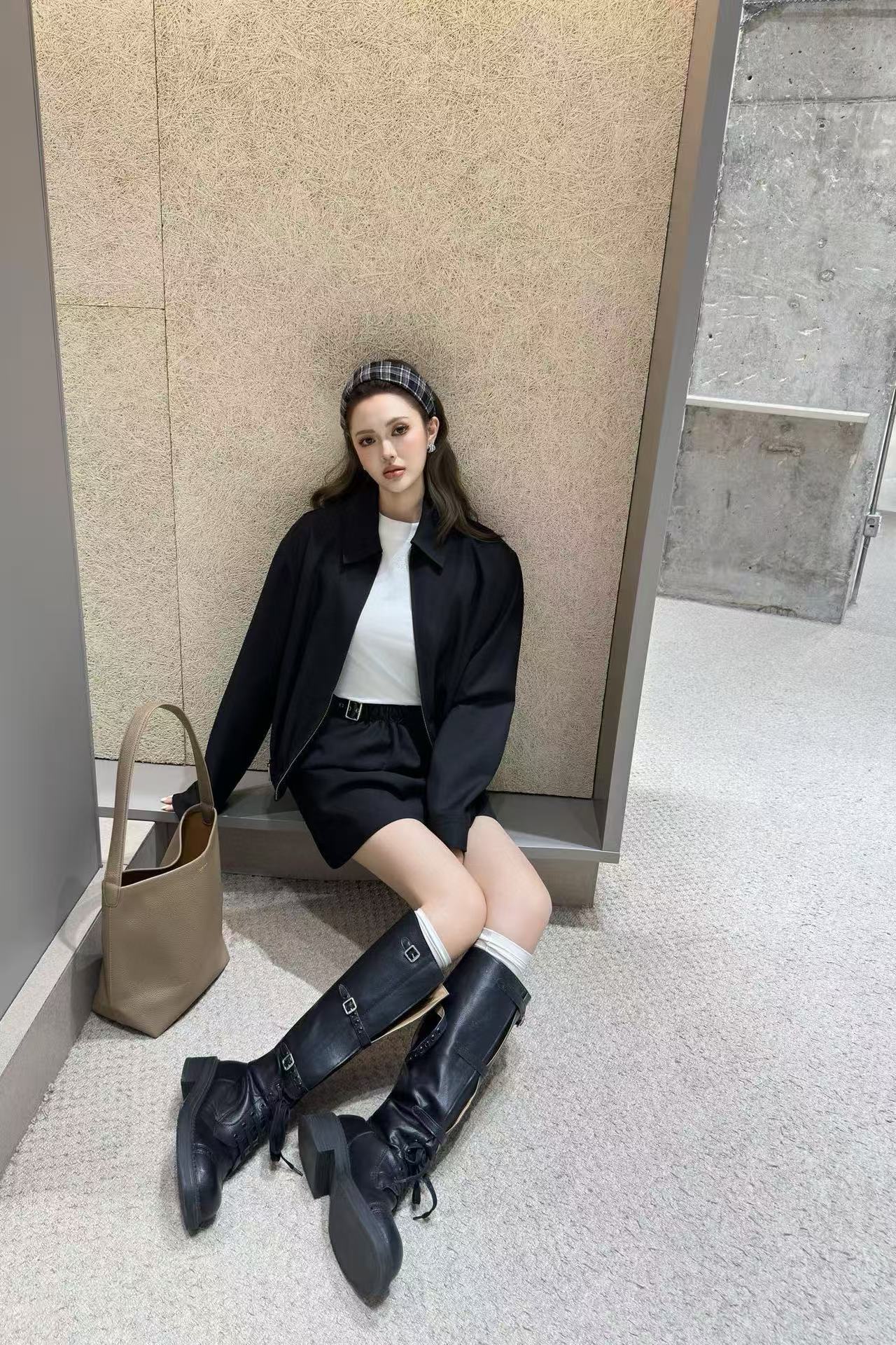 L0WEW ミニマリスト ジップアップ ジャケット【50％割引+送料無料】