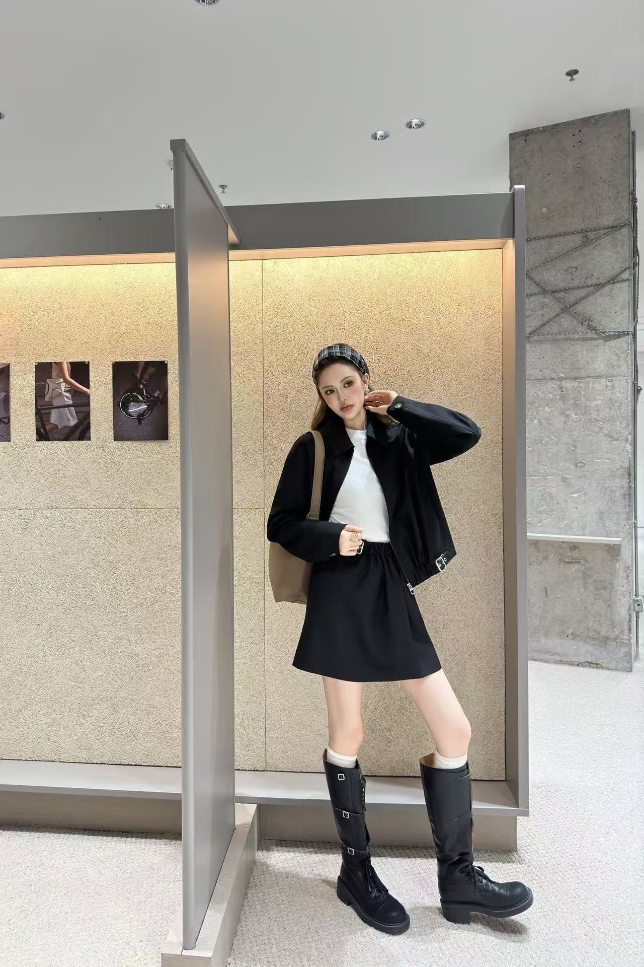 L0WEW ミニマリスト ジップアップ ジャケット【50％割引+送料無料】