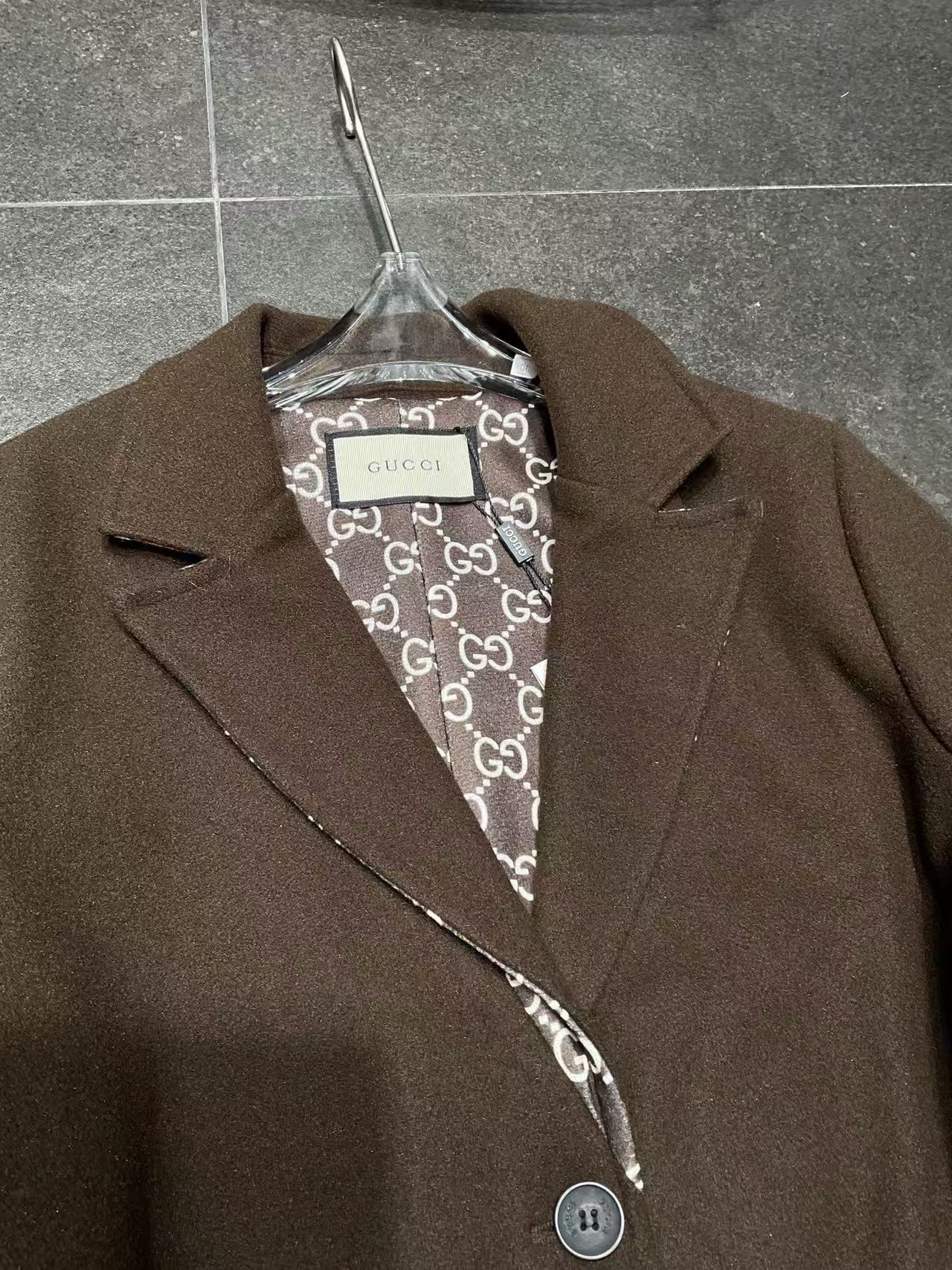 GUCC1秋冬 カシミア ロングコート【50％割引+送料無料】