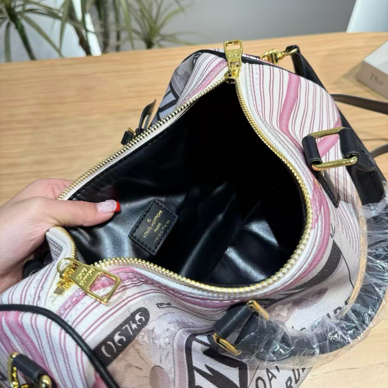 LVプリントハンドバッグ【50％割引+送料無料】