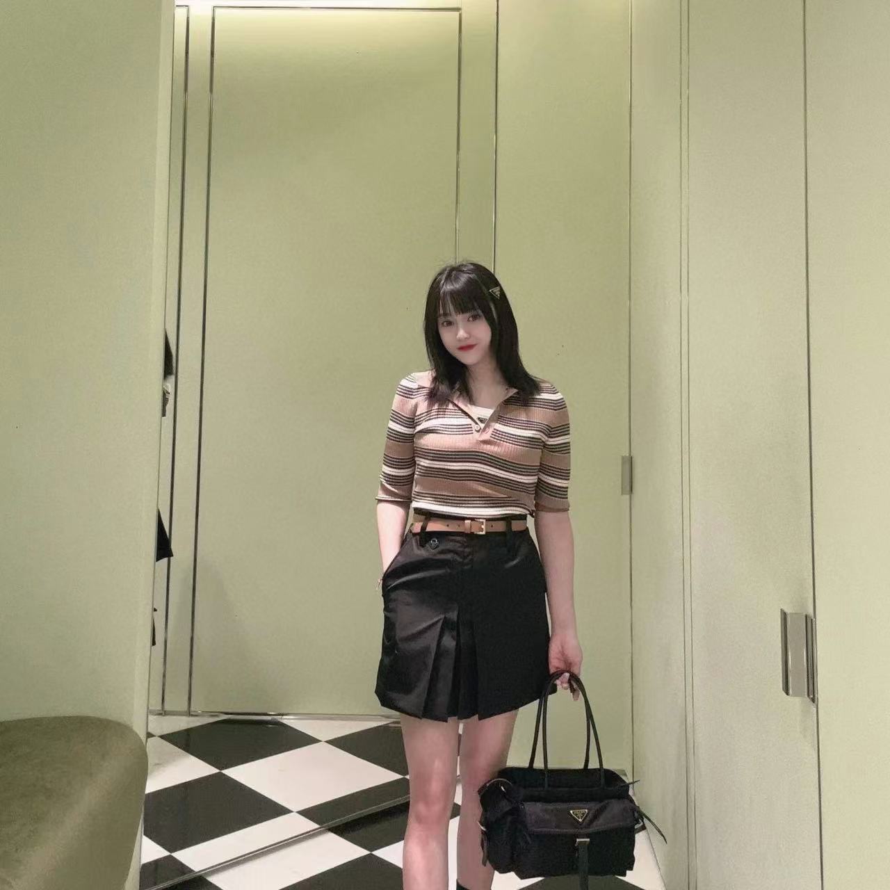 PR4DA ナイロンカメラバッグ【50%割引+送料無料】