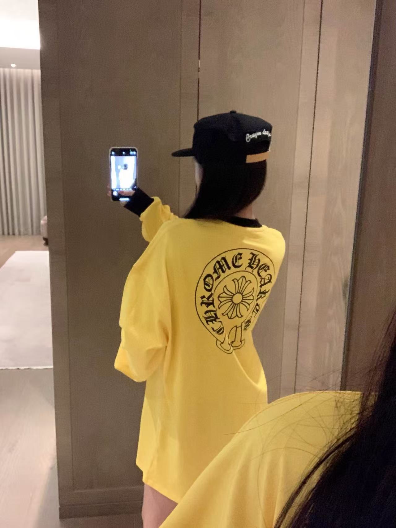 Chr0me Hearts ディスク ロングスリーブ Tシャツ【50％割引+送料無料】