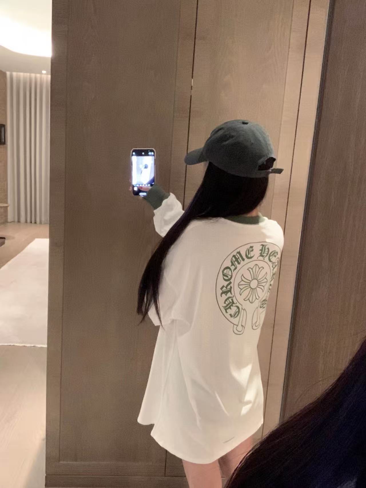 Chr0me Hearts ディスク ロングスリーブ Tシャツ【50%割引+送料無料】