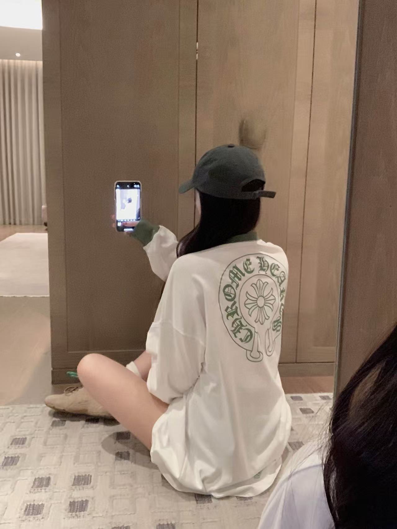 Chr0me Hearts ディスク ロングスリーブ Tシャツ【50%割引+送料無料】