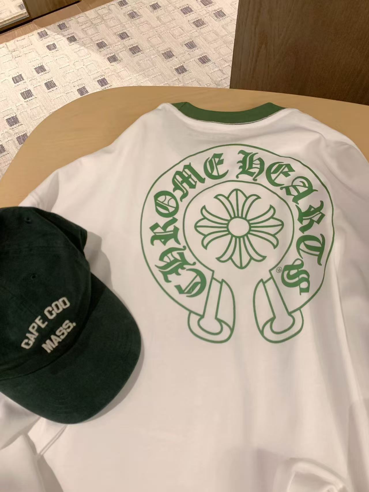 Chr0me Hearts ディスク ロングスリーブ Tシャツ【50%割引+送料無料】