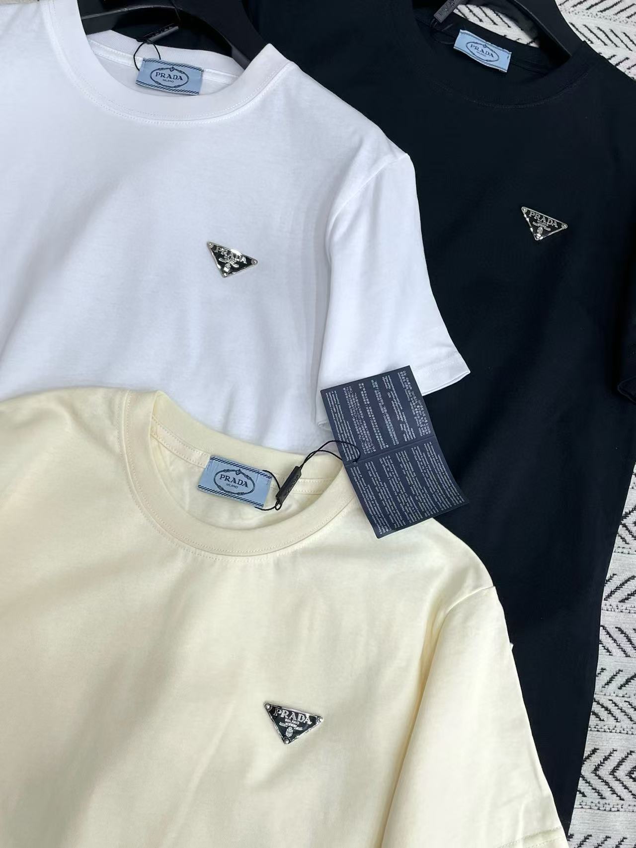 PR4DA シンプル トライアングル ロゴ Tシャツ【50％割引+送料無料】