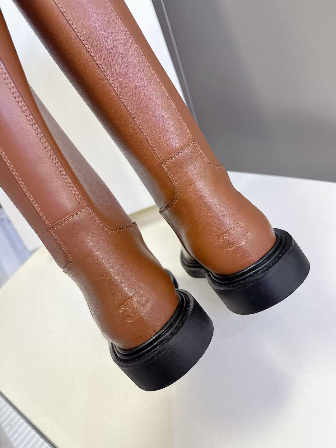 CEL1NE 高品質レザーライディングブーツ【50％割引+送料無料】