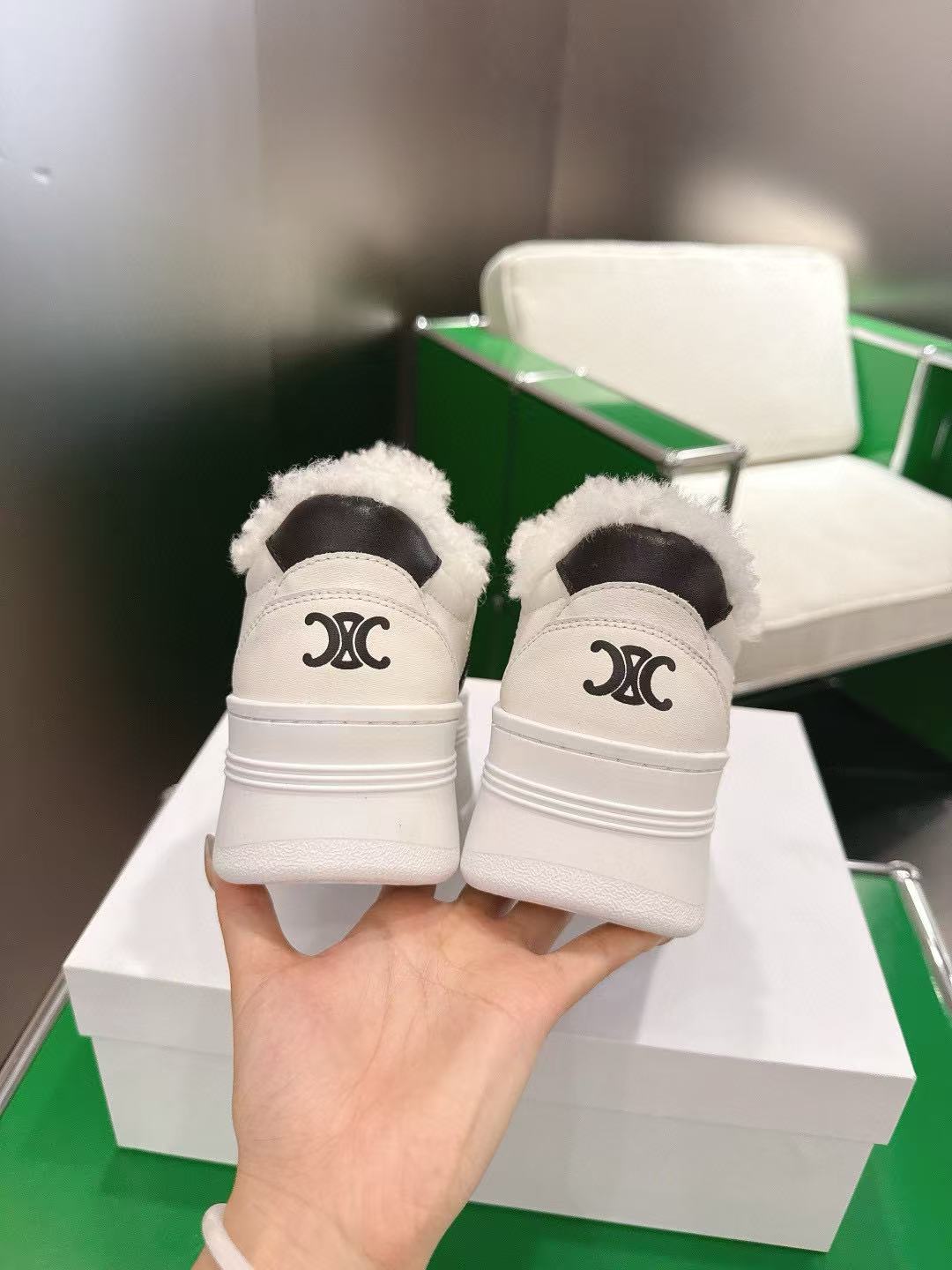 CEL1NE 高品質厚底スポーツシューズ【50％割引+送料無料】