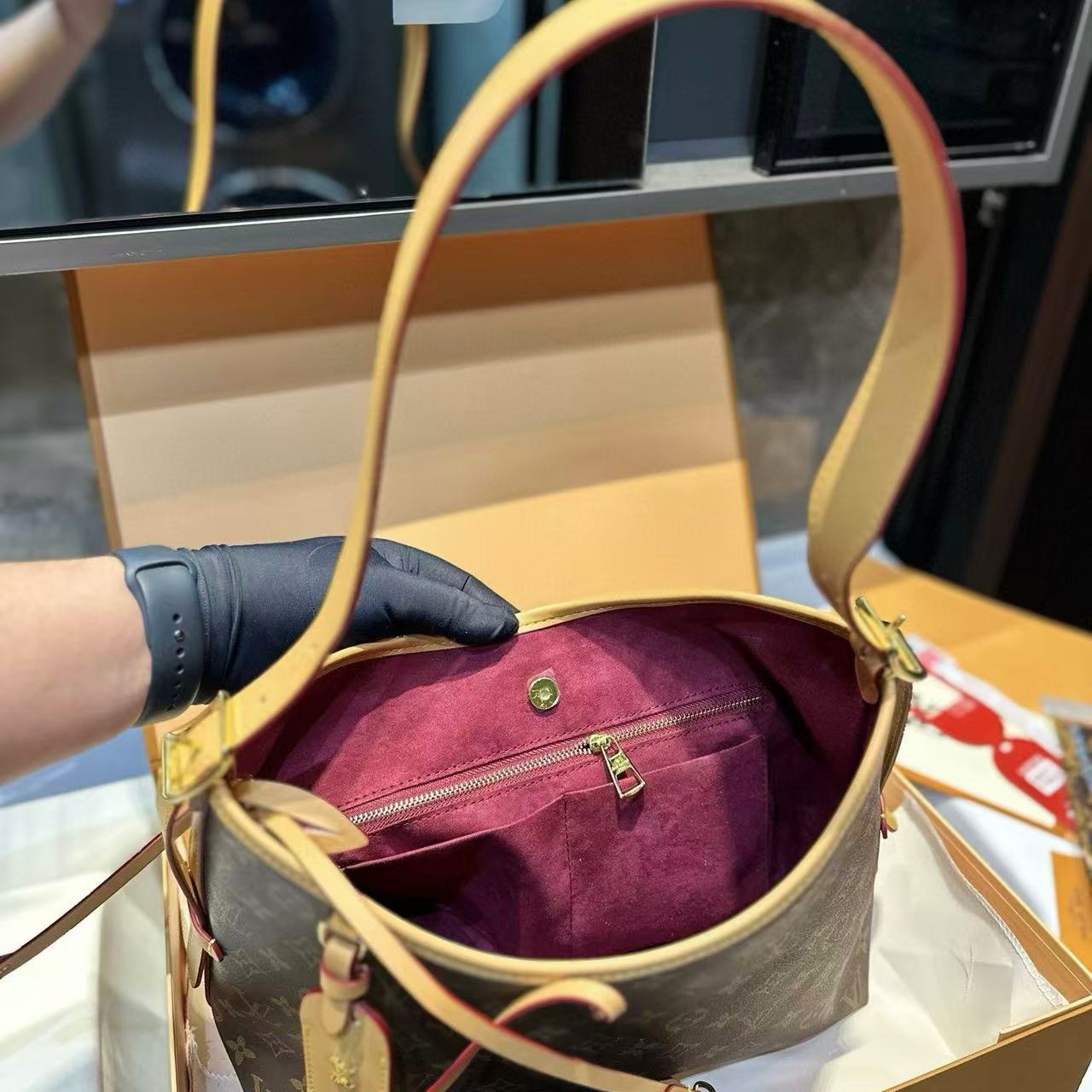LV carryall買い物袋【50％割引+送料無料】