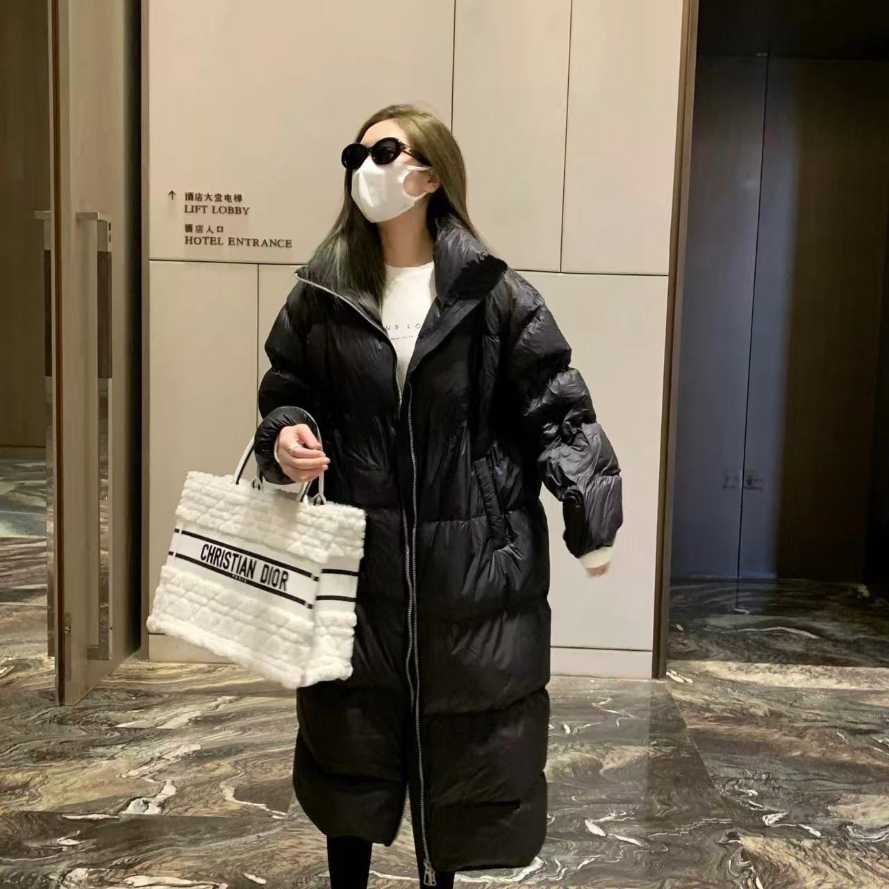 DI0Rウールレタートートバッグ【50％割引+送料無料】