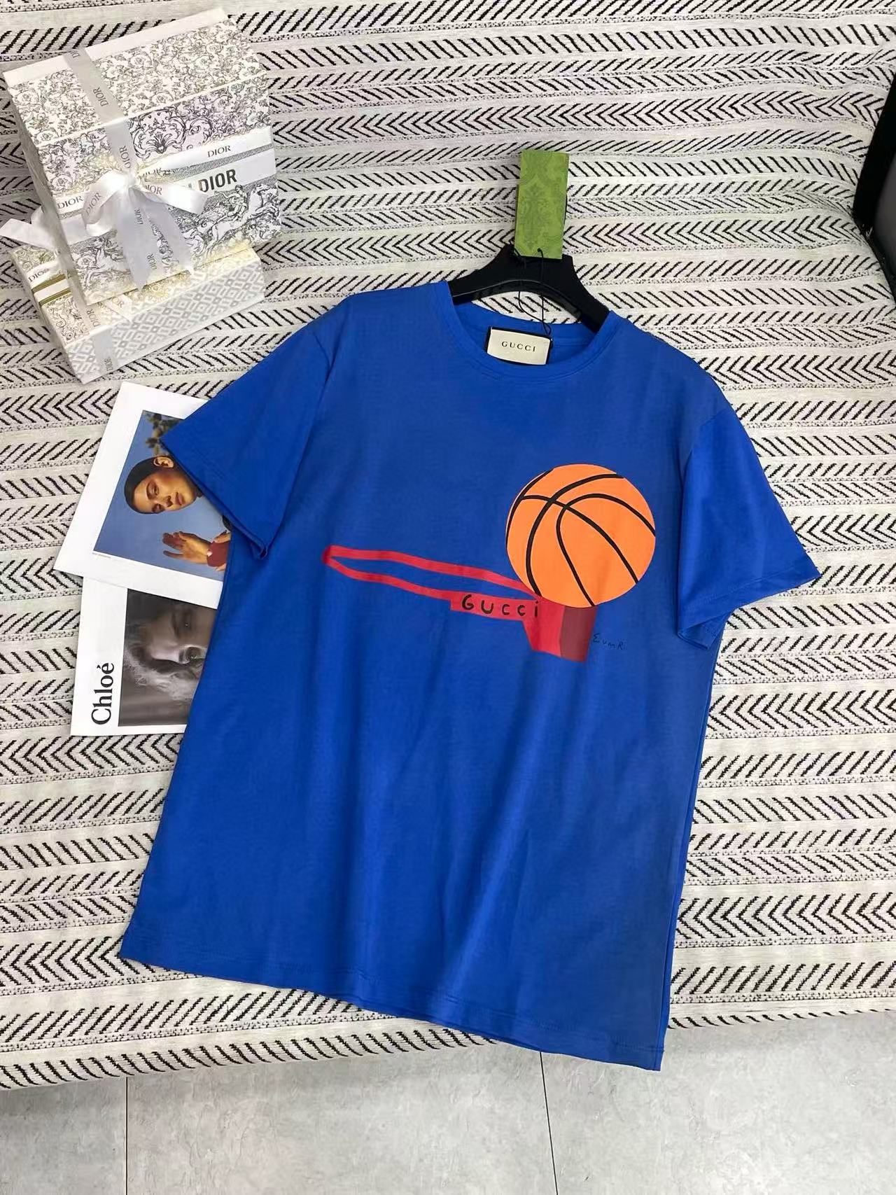 GUCC1 フットボールレターTシャツ【50％割引+送料無料】