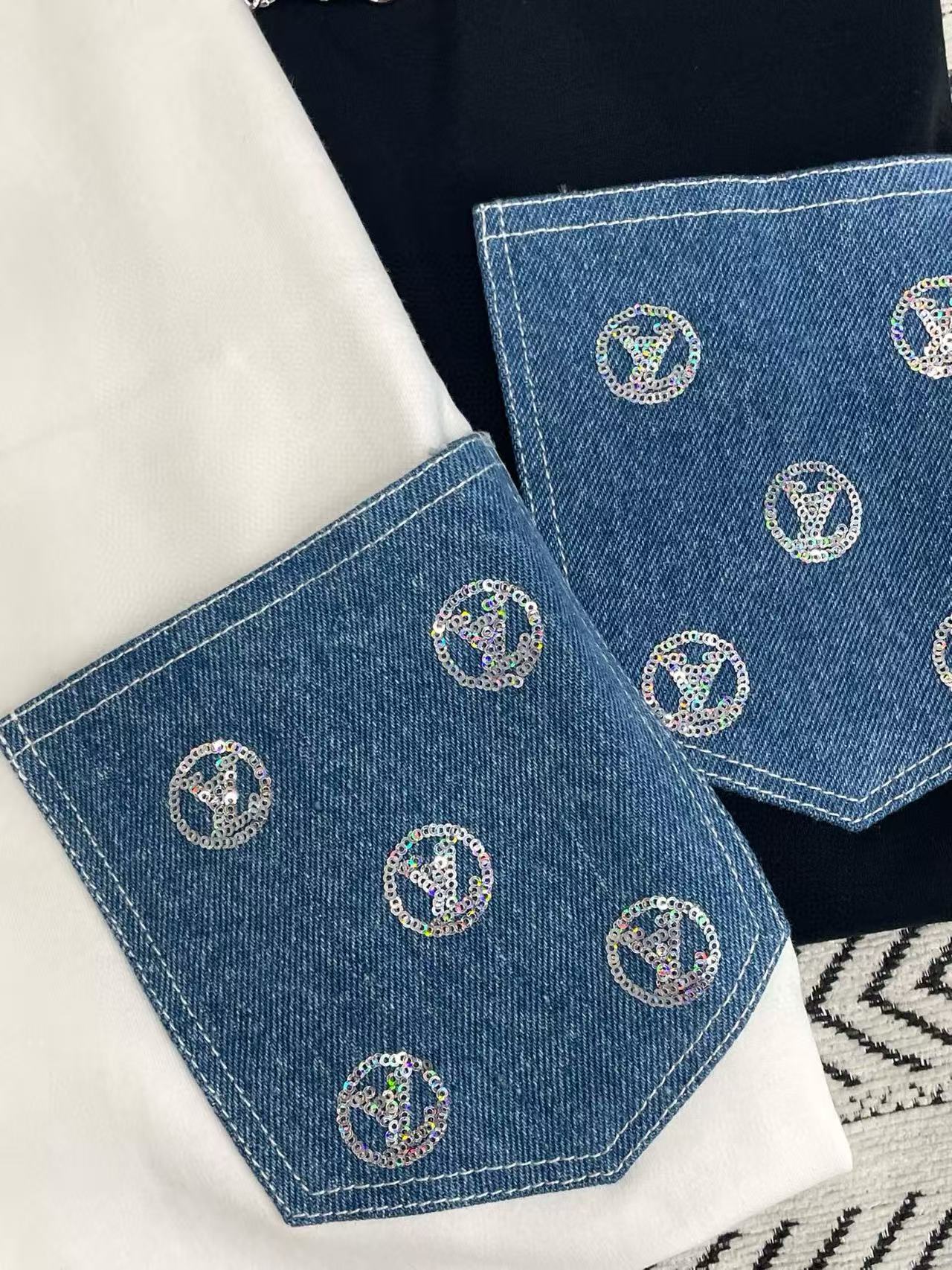 LVチェーンポケットTシャツ【50％割引+送料無料】