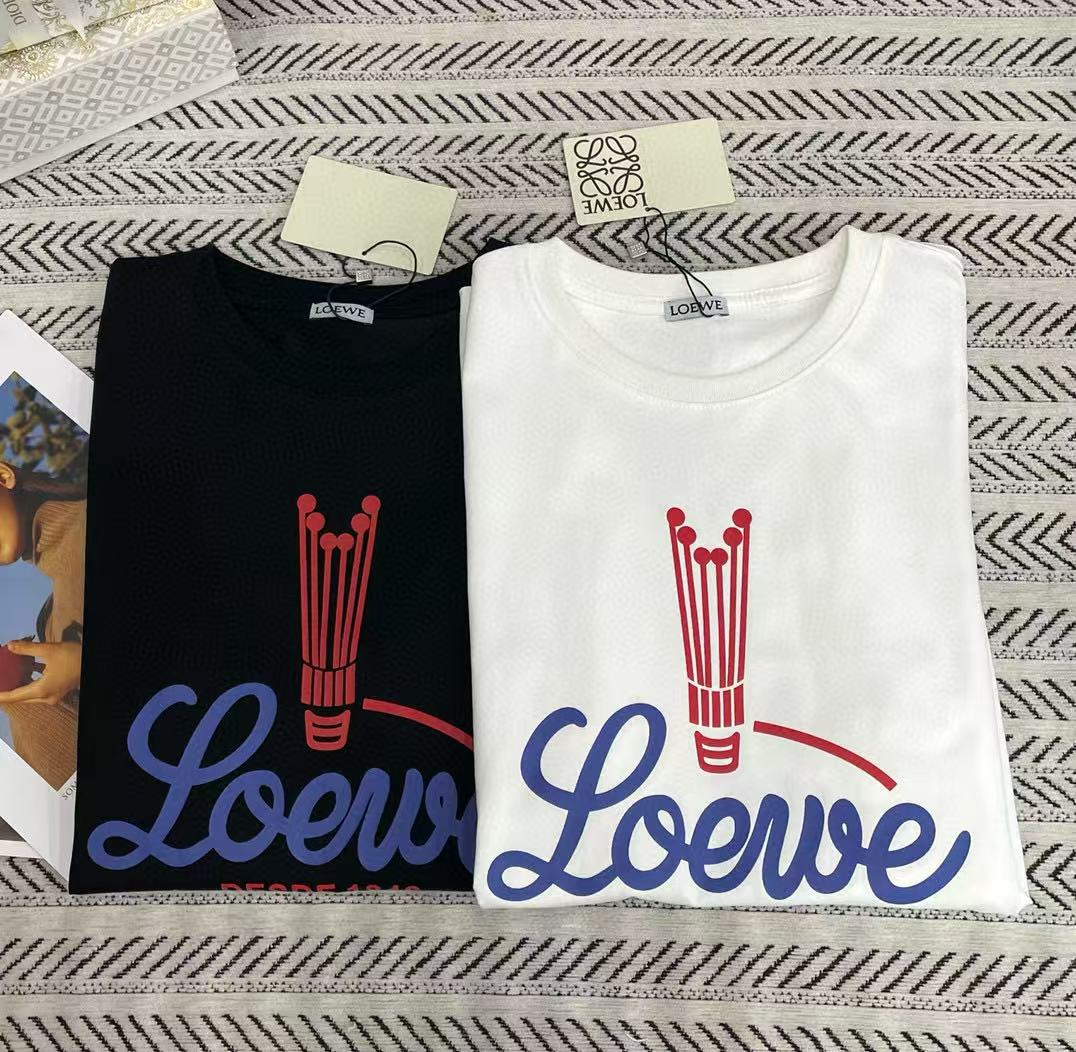 L0WEW レタープリント Tシャツ【50％割引+送料無料】