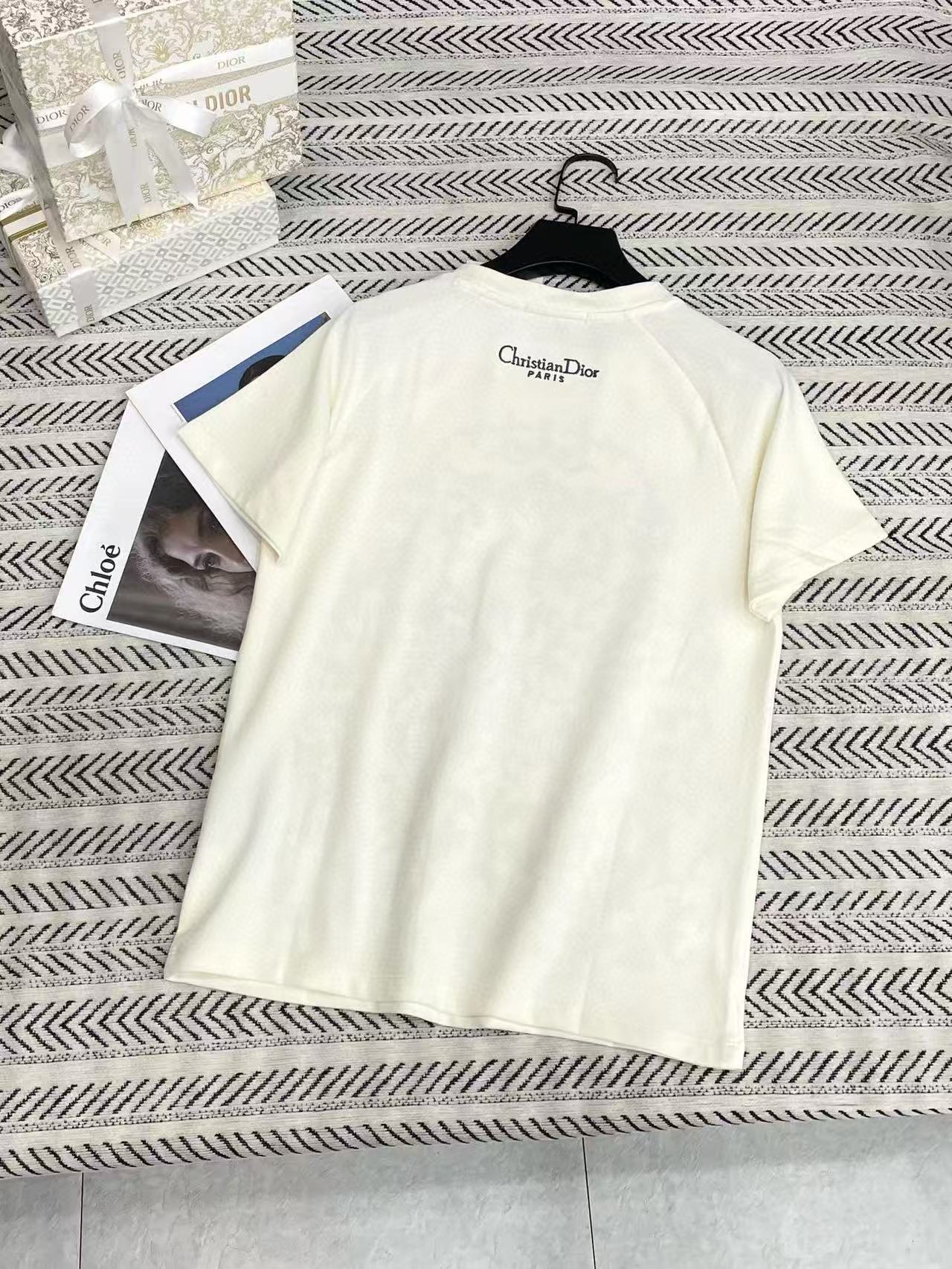 DIOR プリントTシャツ【50%割引+送料無料】