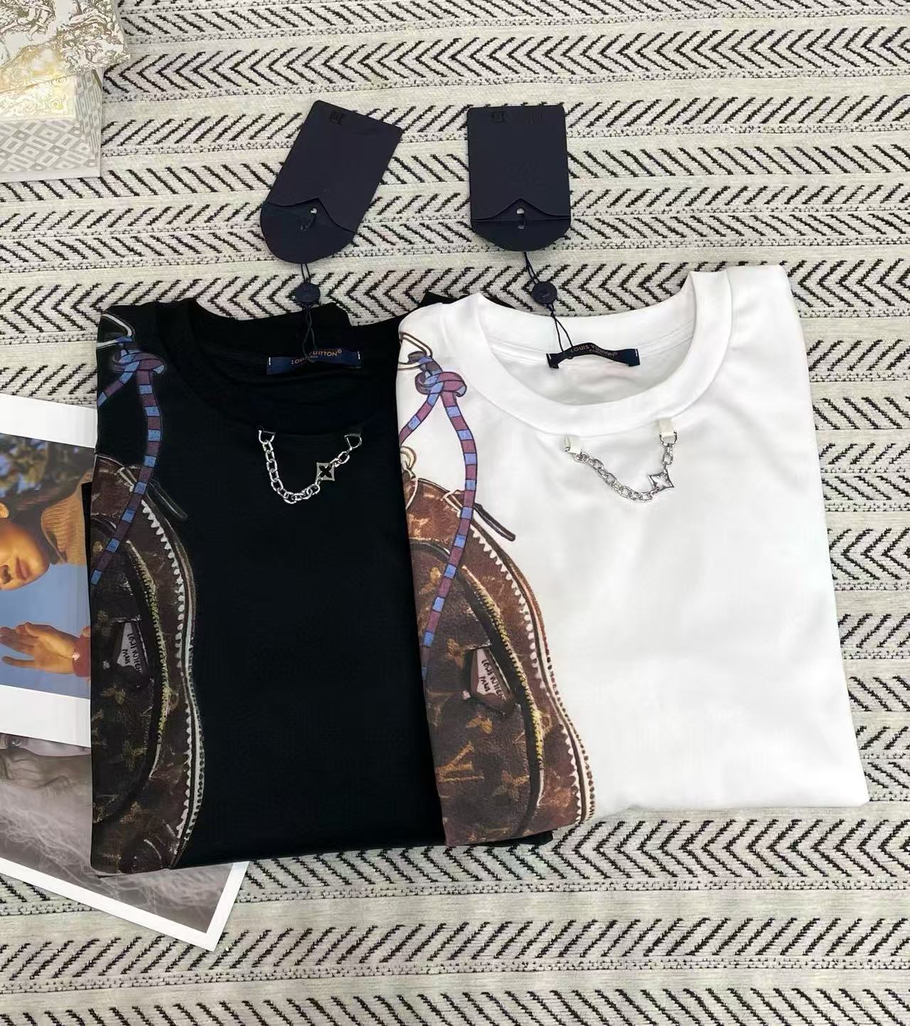 LV クローバーチェーン ロングスリーブ Tシャツ【50％割引+送料無料】