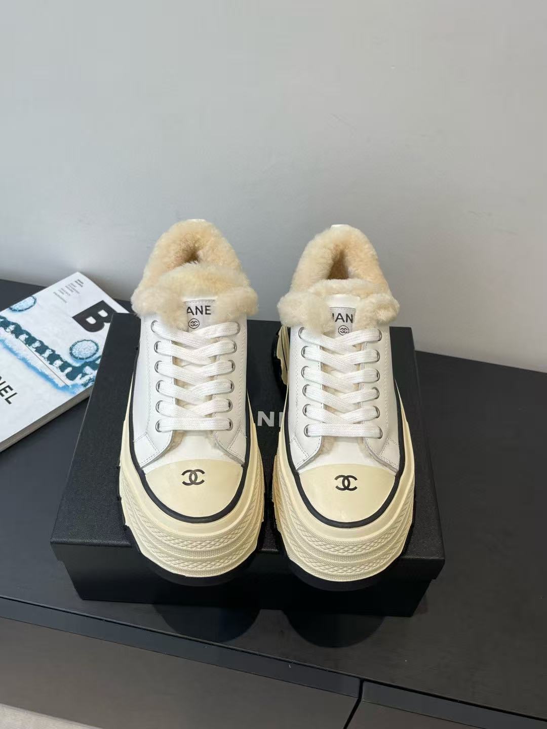 CHANE1 高品質フリース裏地厚底カジュアルシューズ【50％割引+送料無料】