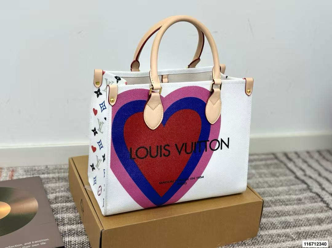 LVAB ハート型トートバッグ【50％割引+送料無料】