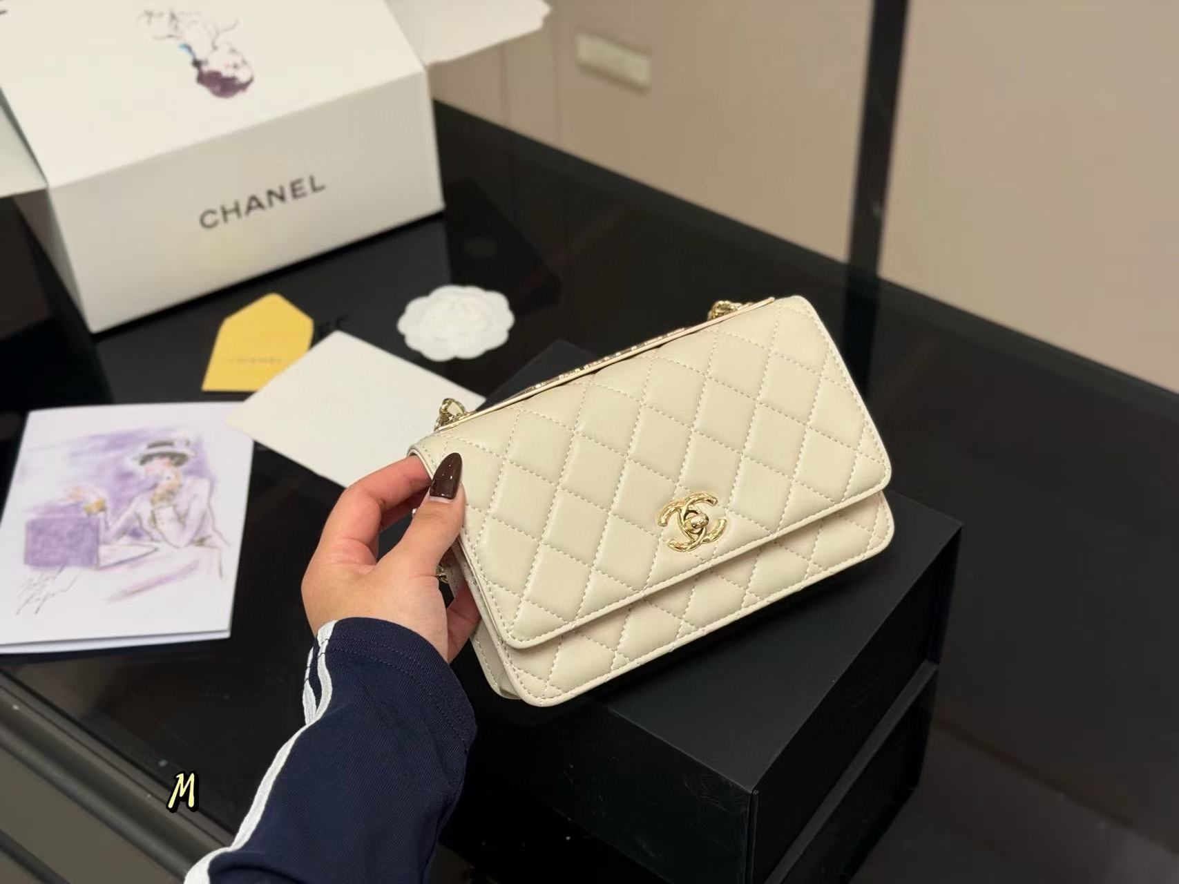 CHANE1 チェーンショルダー/クロスボディバッグ【50％割引+送料無料】