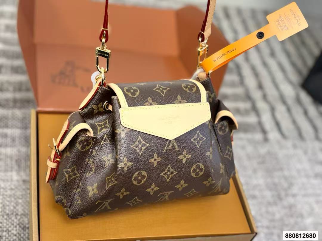 LVドローストリングプリントチェーンバッグ【50％割引+送料無料】