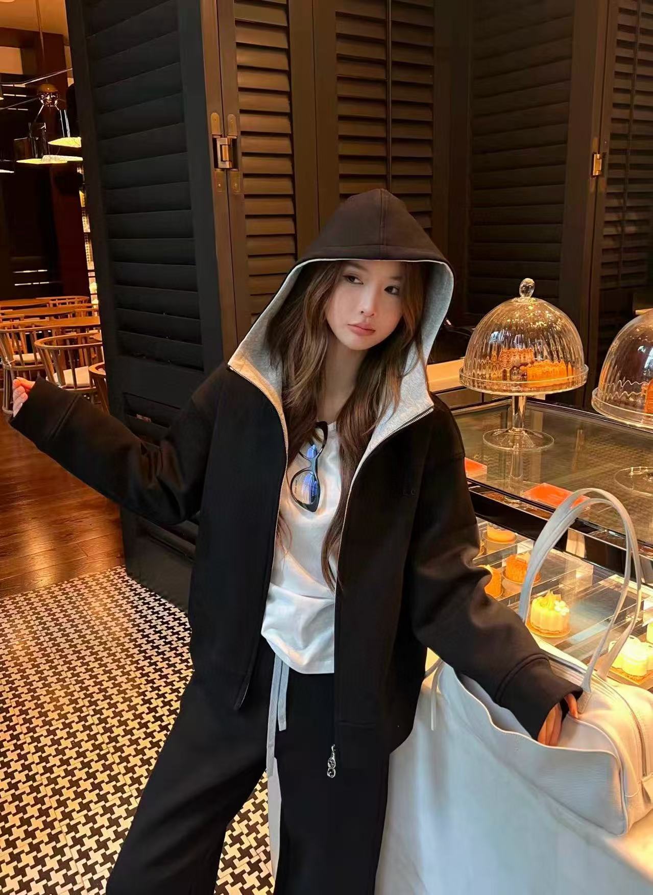 M1UM1U シンプルフードジャケット+パンツ【50％割引+送料無料】