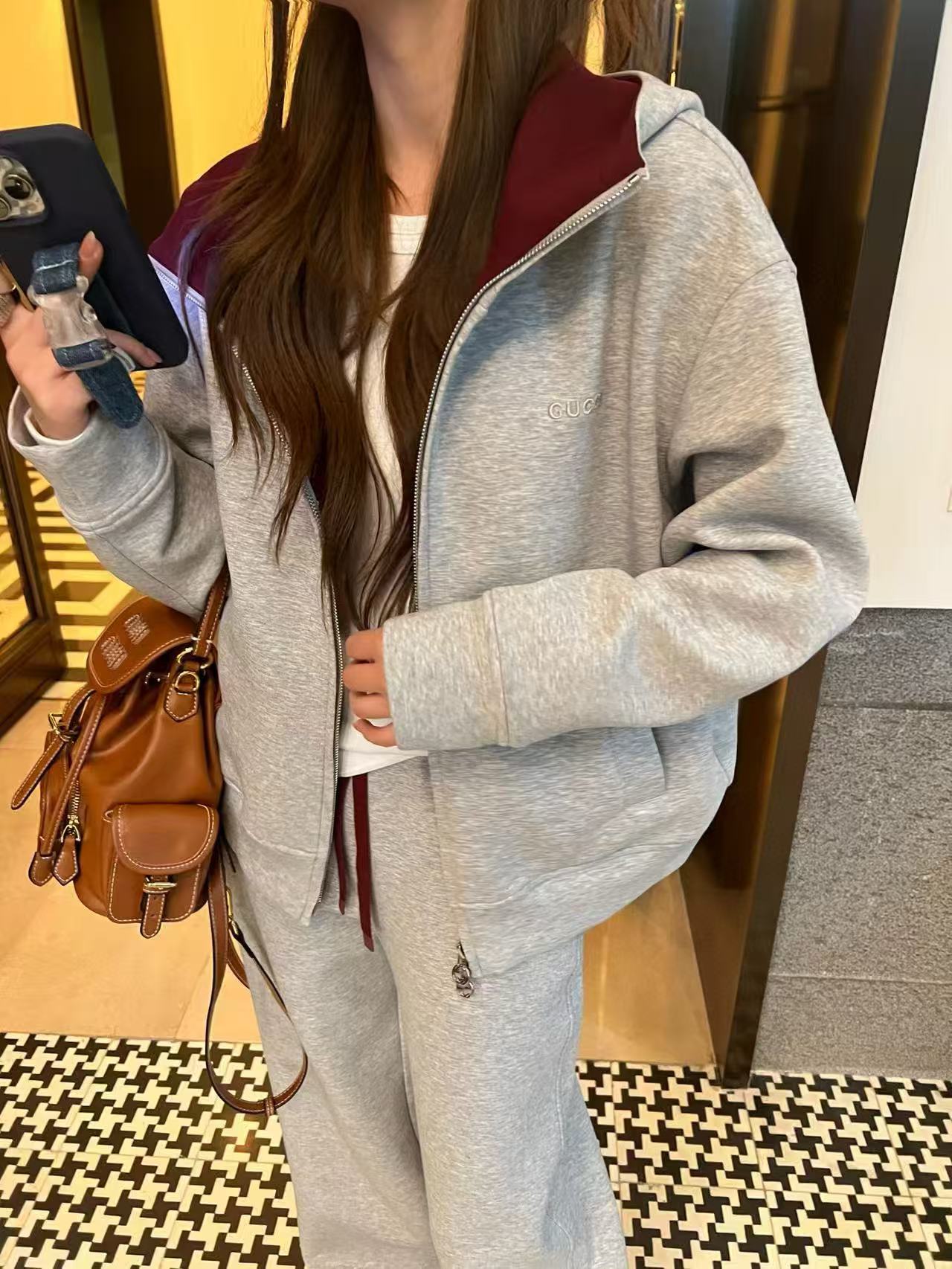 M1UM1U シンプルフードジャケット+パンツ【50％割引+送料無料】