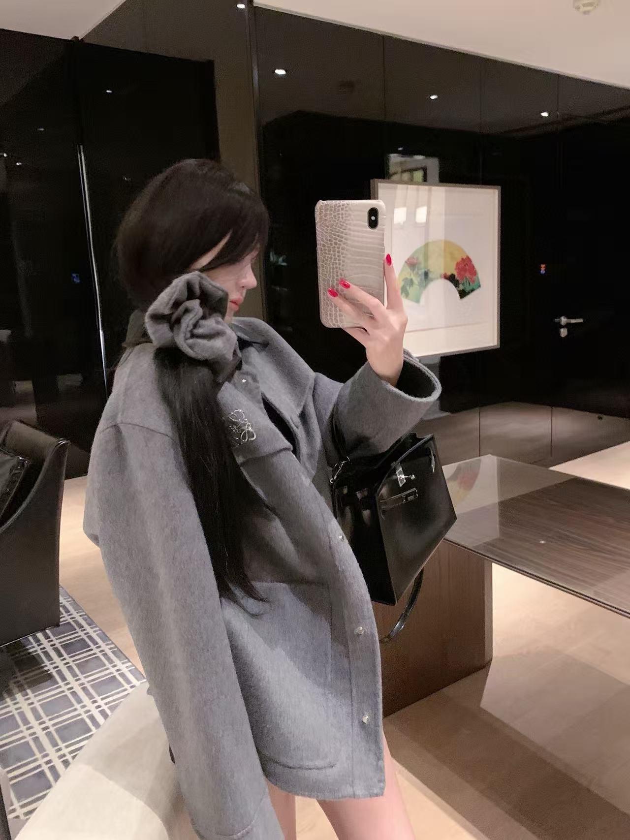 L0WEWヘアタイ付きジャケット【50％割引+送料無料】