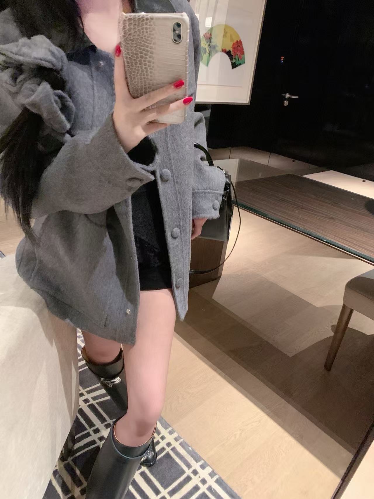 L0WEWヘアタイ付きジャケット【50％割引+送料無料】