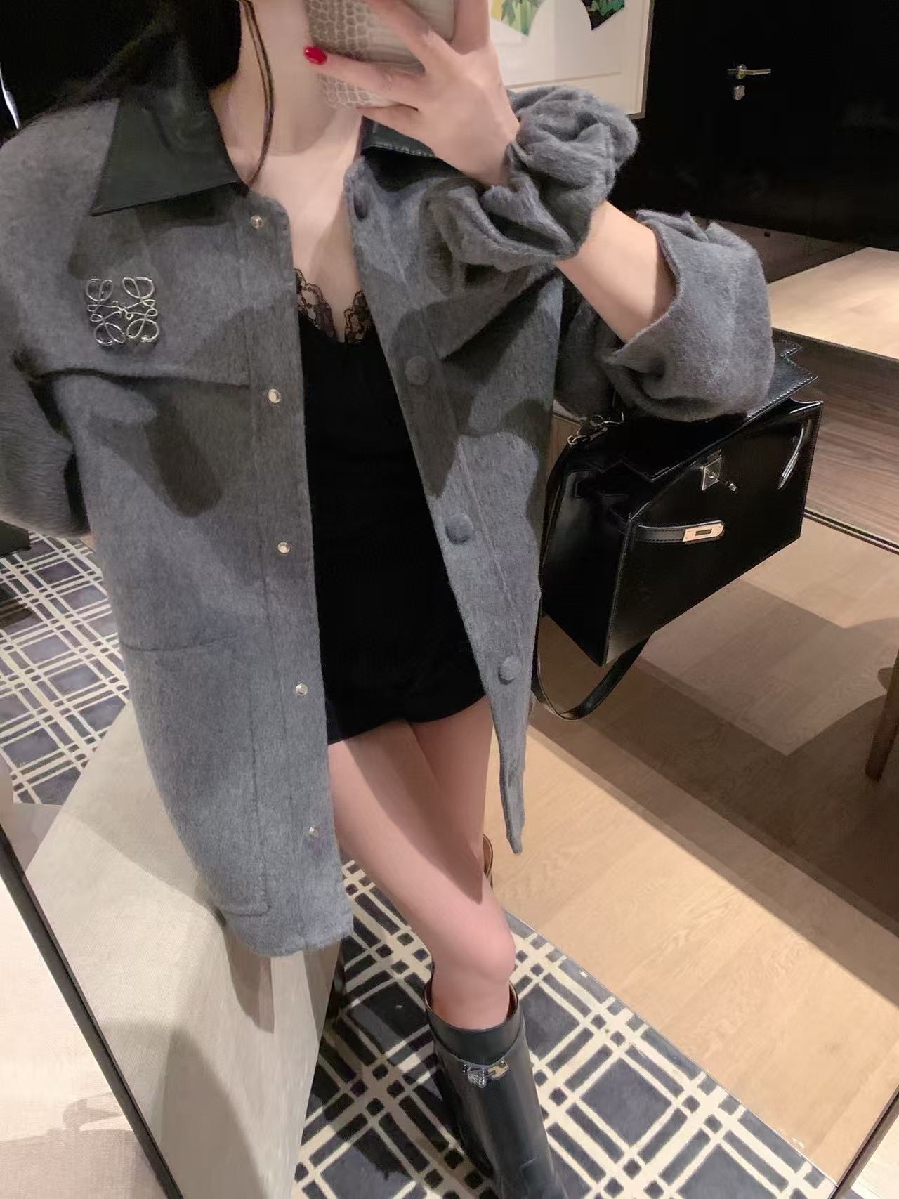 L0WEWヘアタイ付きジャケット【50％割引+送料無料】