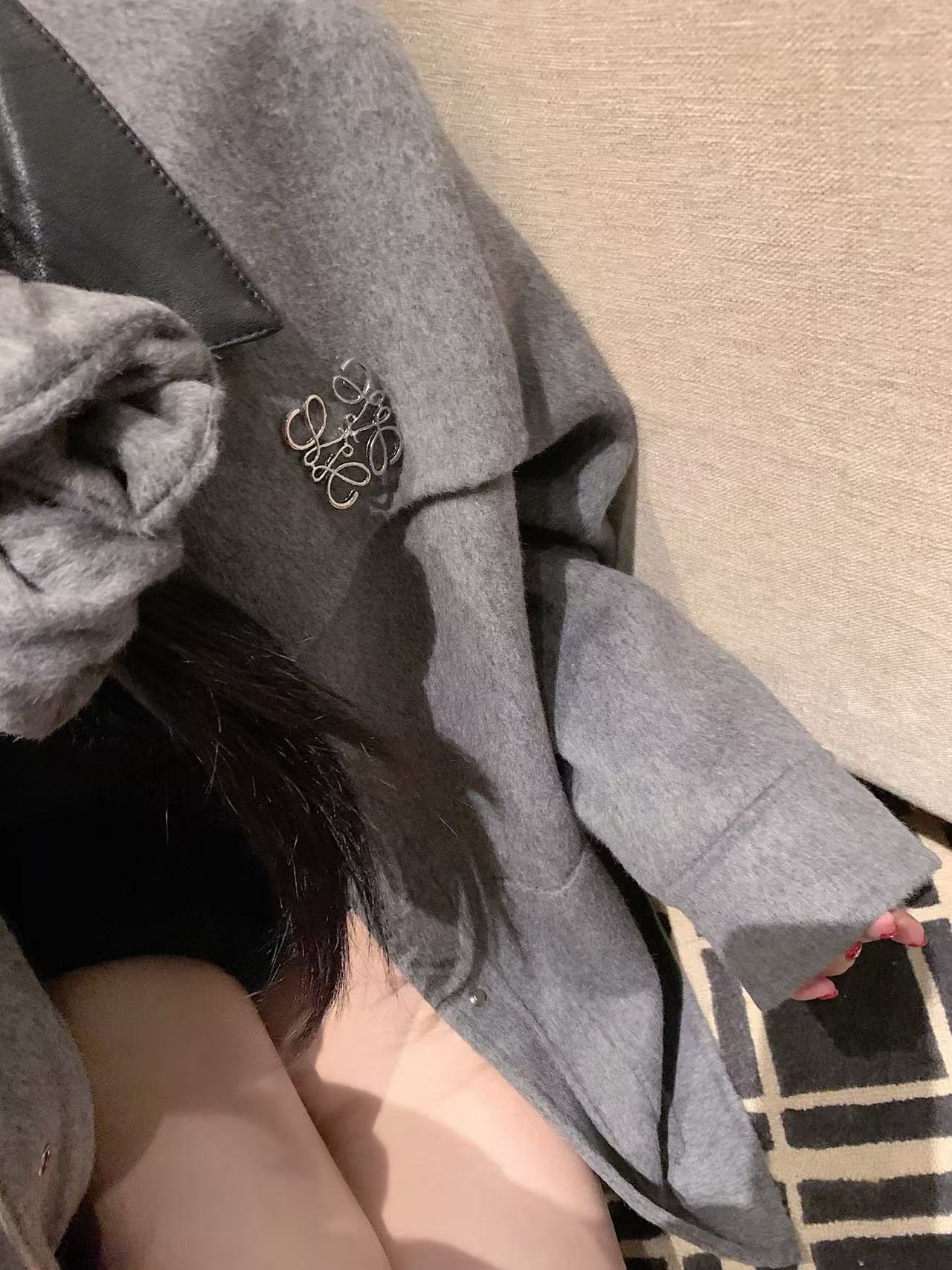 L0WEWヘアタイ付きジャケット【50％割引+送料無料】