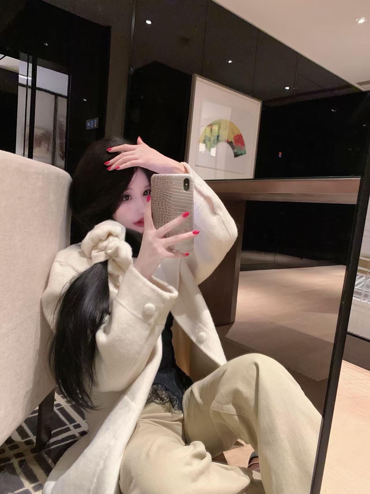 L0WEWヘアタイ付きジャケット【50％割引+送料無料】