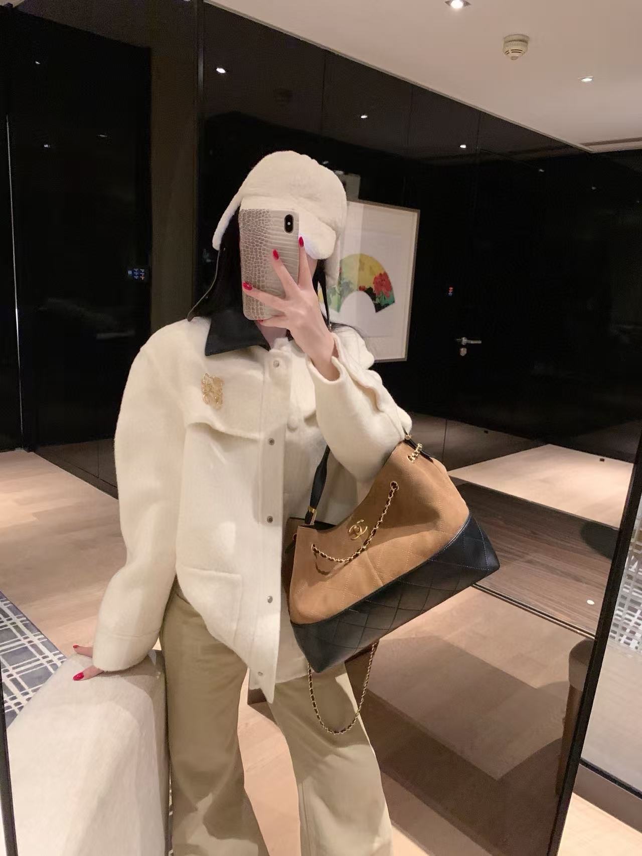 L0WEWヘアタイ付きジャケット【50％割引+送料無料】