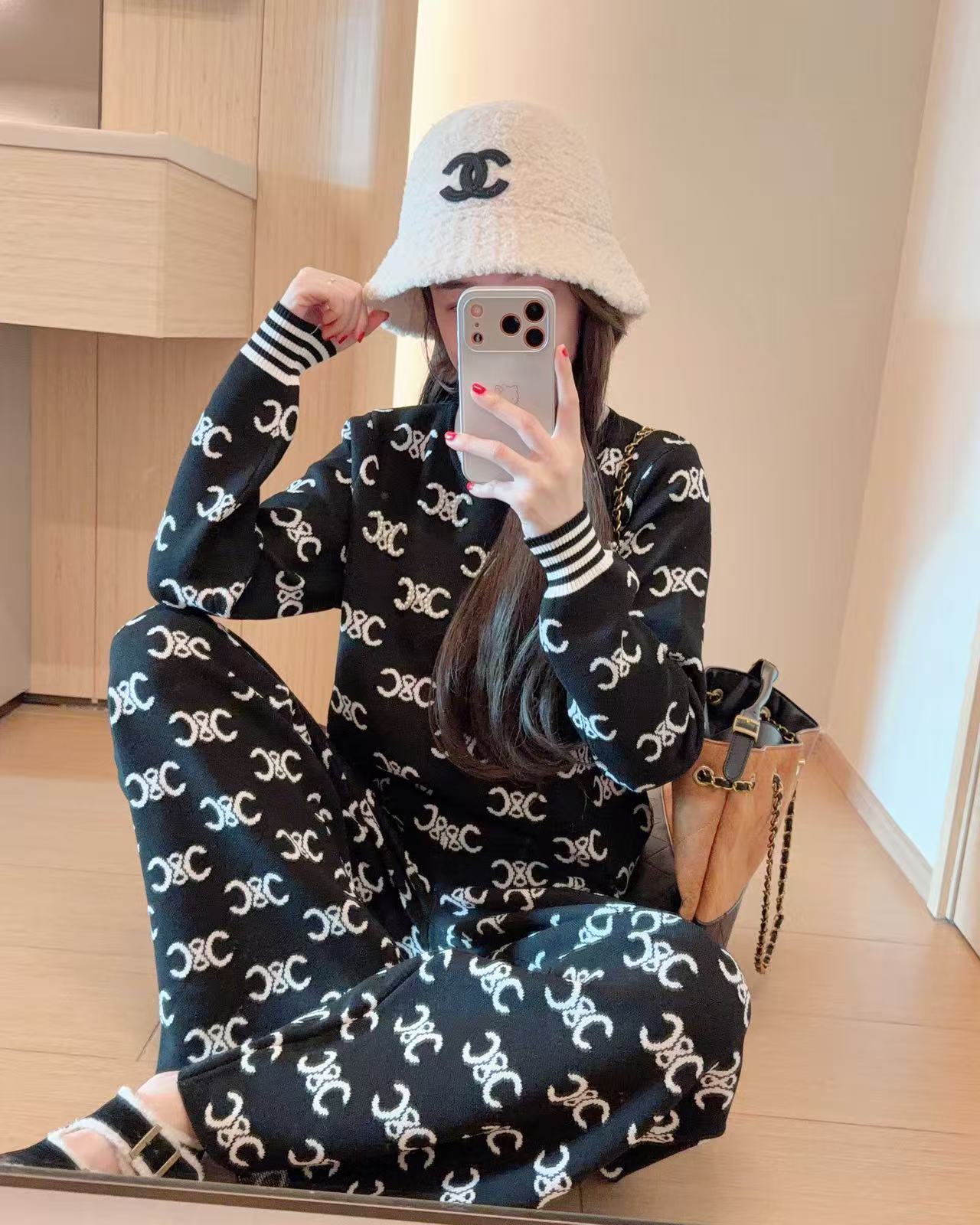 CEL1NE フルロゴウールセット【50％割引+送料無料】