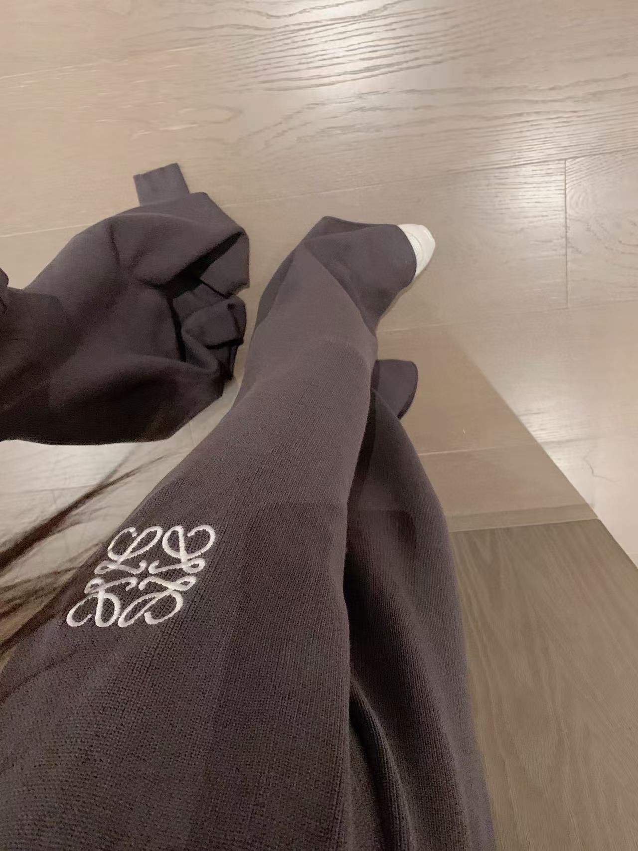 L0WEW 刺繍ロゴニットセット【50％割引+送料無料】