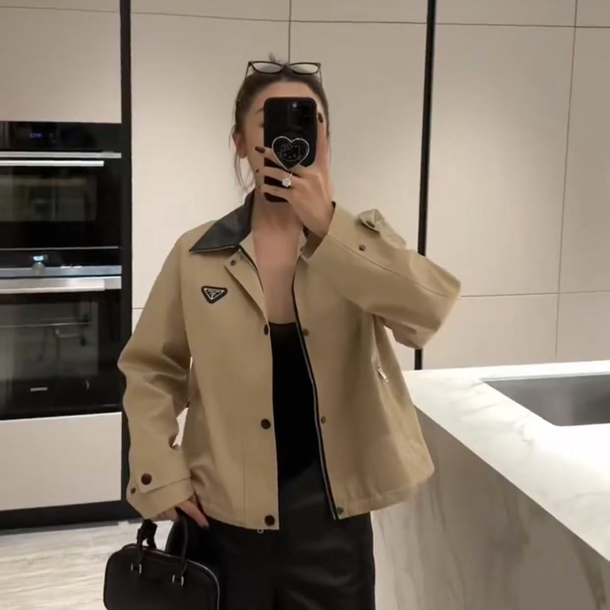 PR4DA トライアングルロゴ ジッパージャケット【50％割引+送料無料】