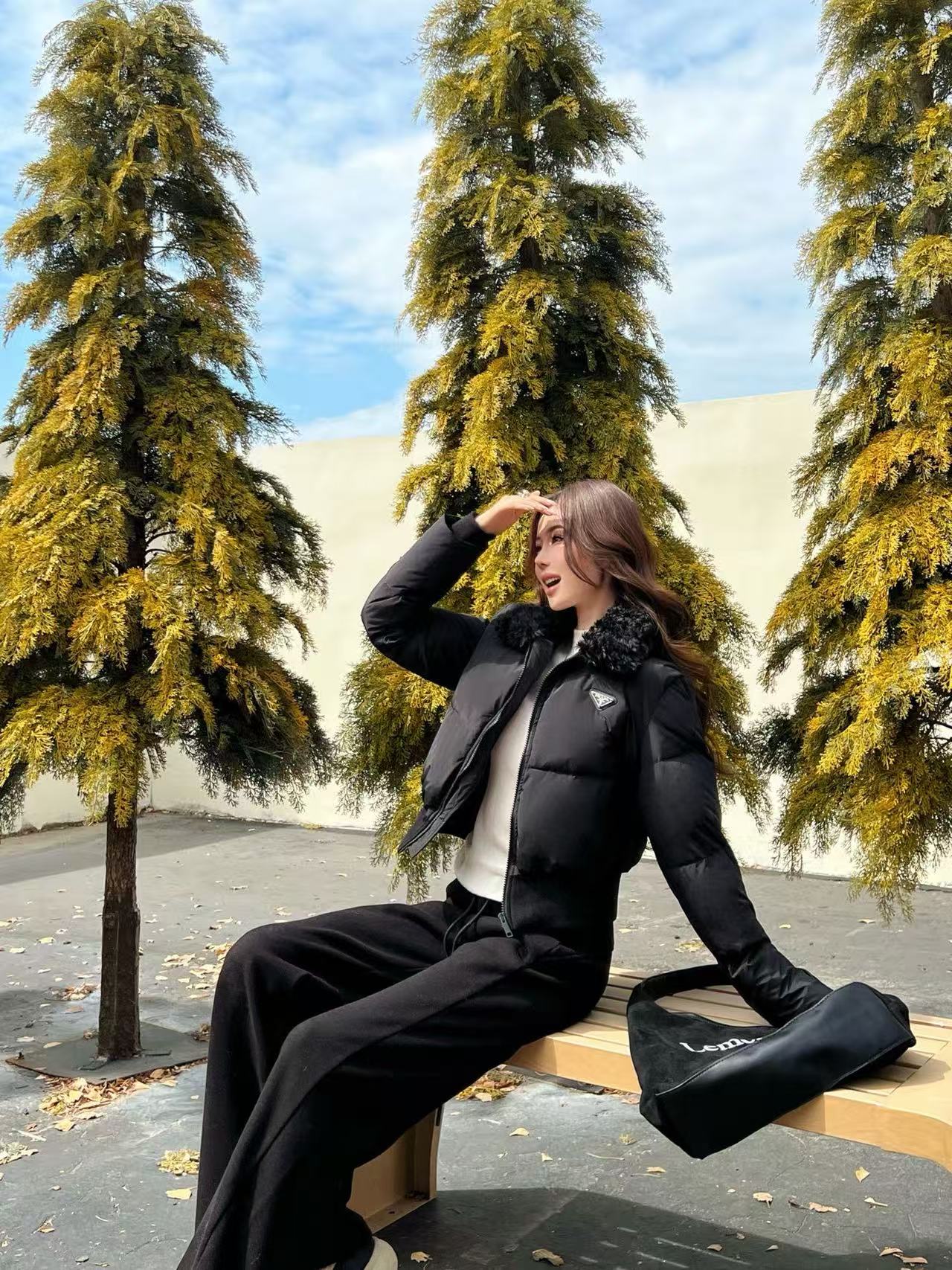 PR4DA ウールカラーダウンショートジャケット【50％割引+送料無料】