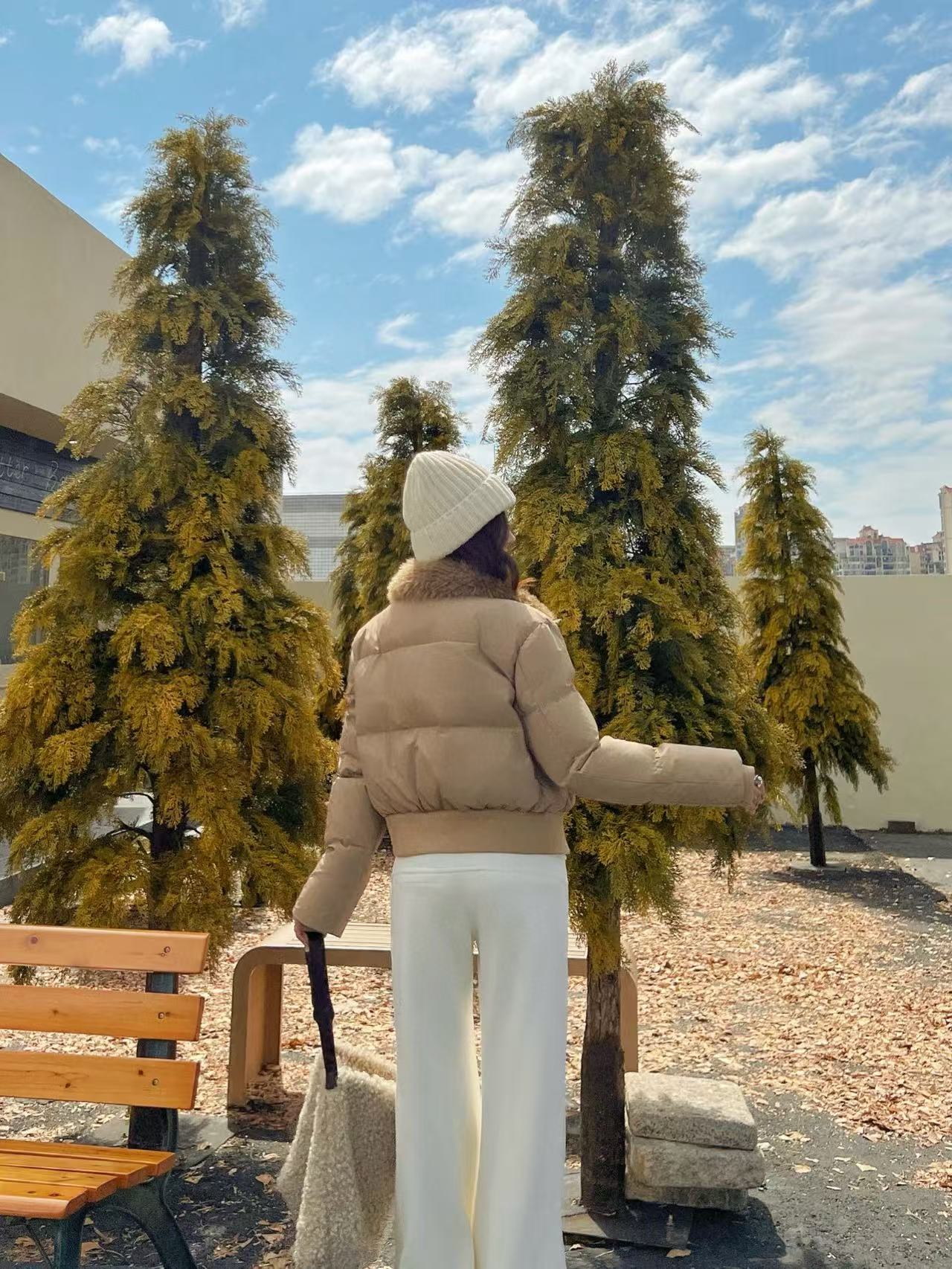 PR4DA ウールカラーダウンショートジャケット【50％割引+送料無料】