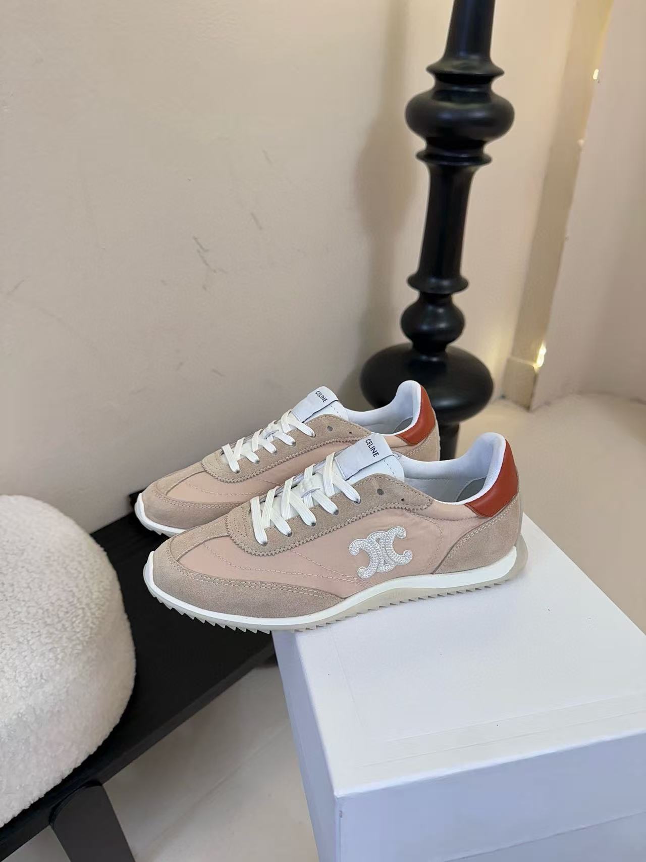 CEL1NE 高品質 凱旋門カラーブロック カジュアルシューズ【50％割引+送料無料】