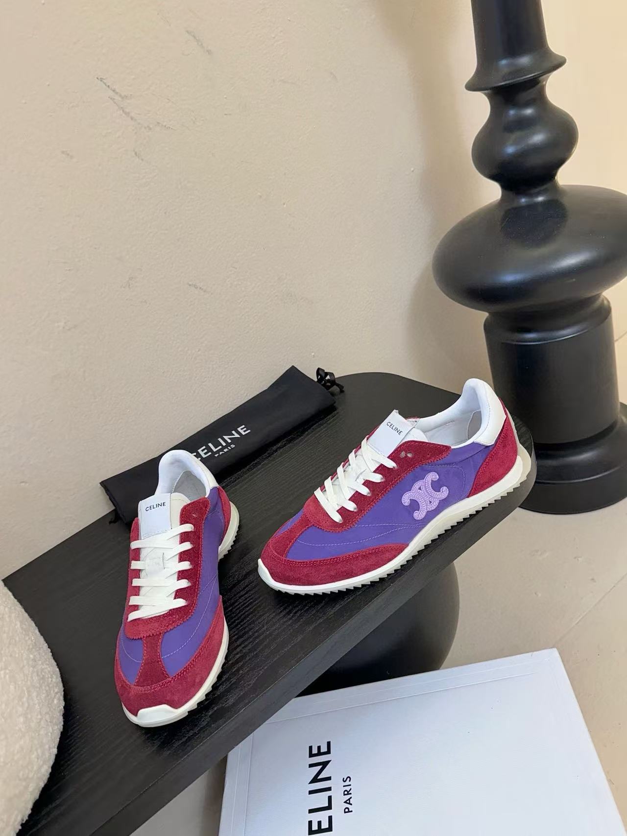 CEL1NE 高品質 凱旋門カラーブロック カジュアルシューズ【50％割引+送料無料】