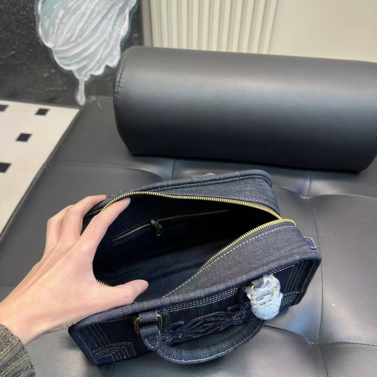 L0WEW デニムトートバッグ【50％割引+送料無料】