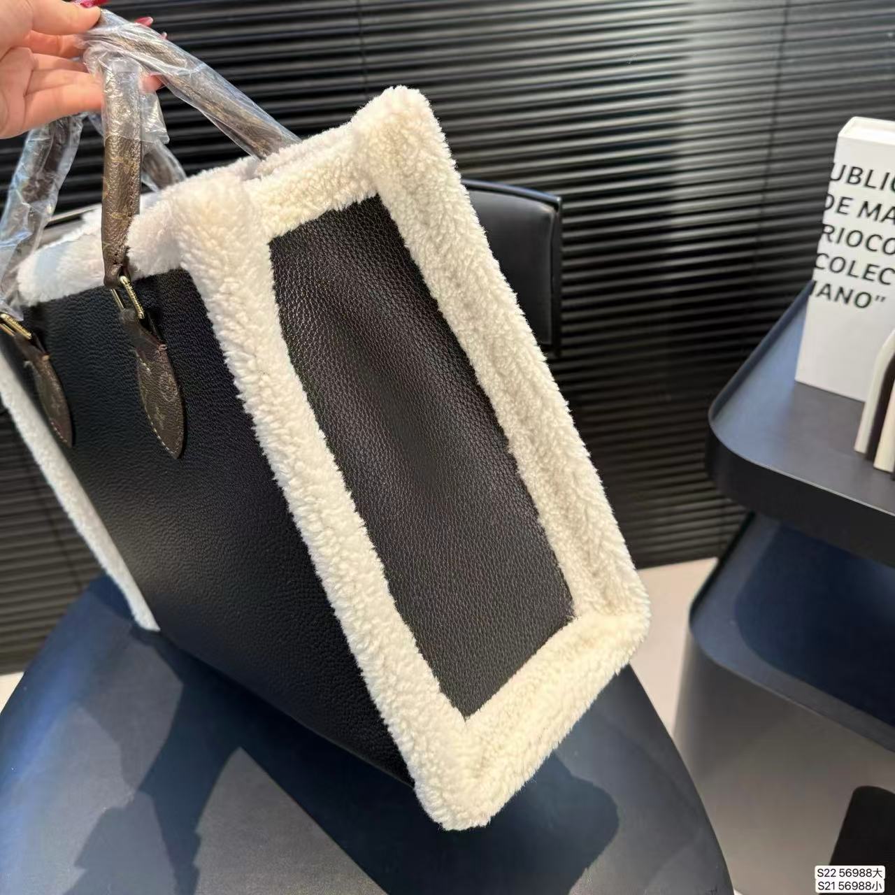 LVウール四つ葉のクローバーショッピングバッグ【50％割引+送料無料】