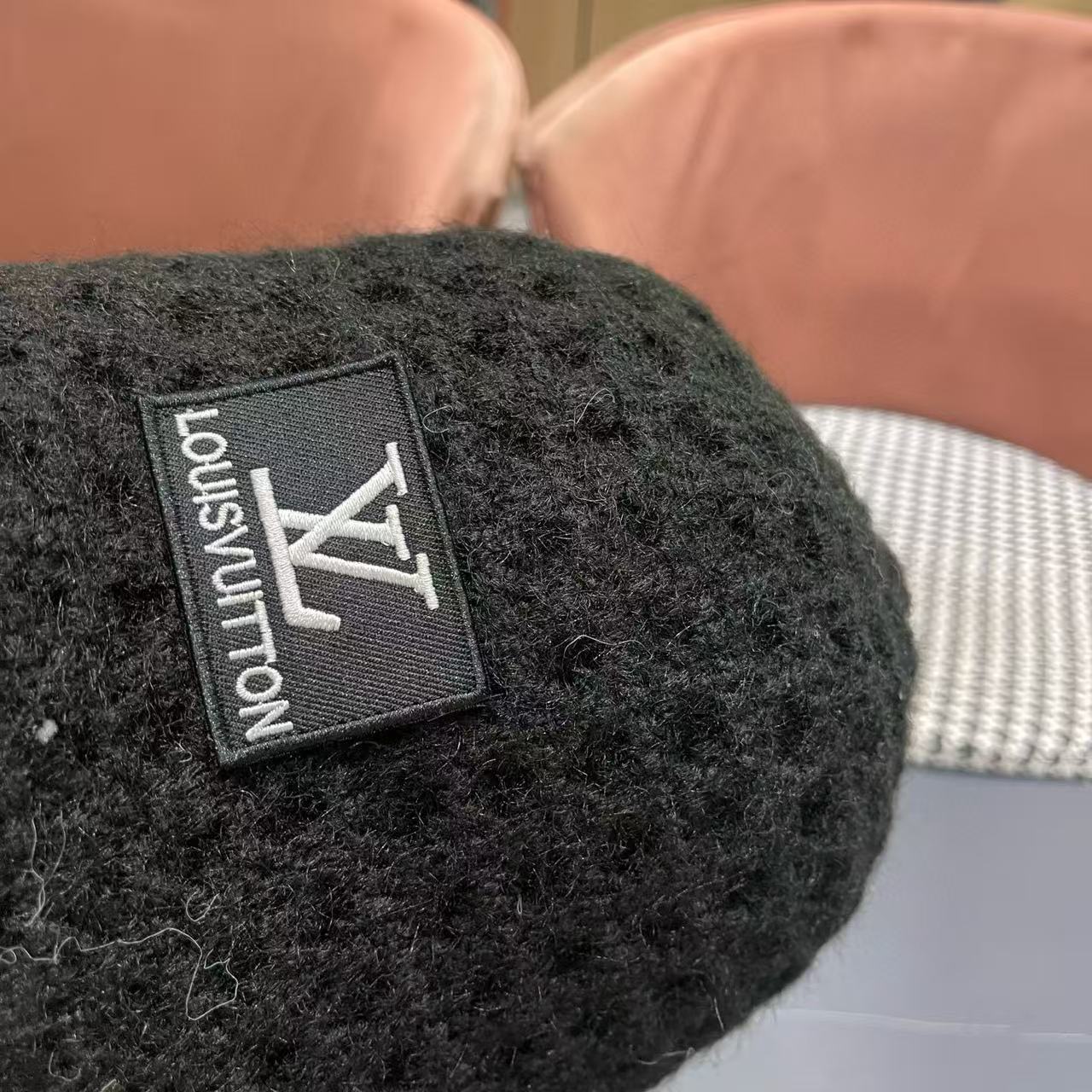 LV 透かし彫りウール フィッシャーマンハット【50％割引+送料無料】